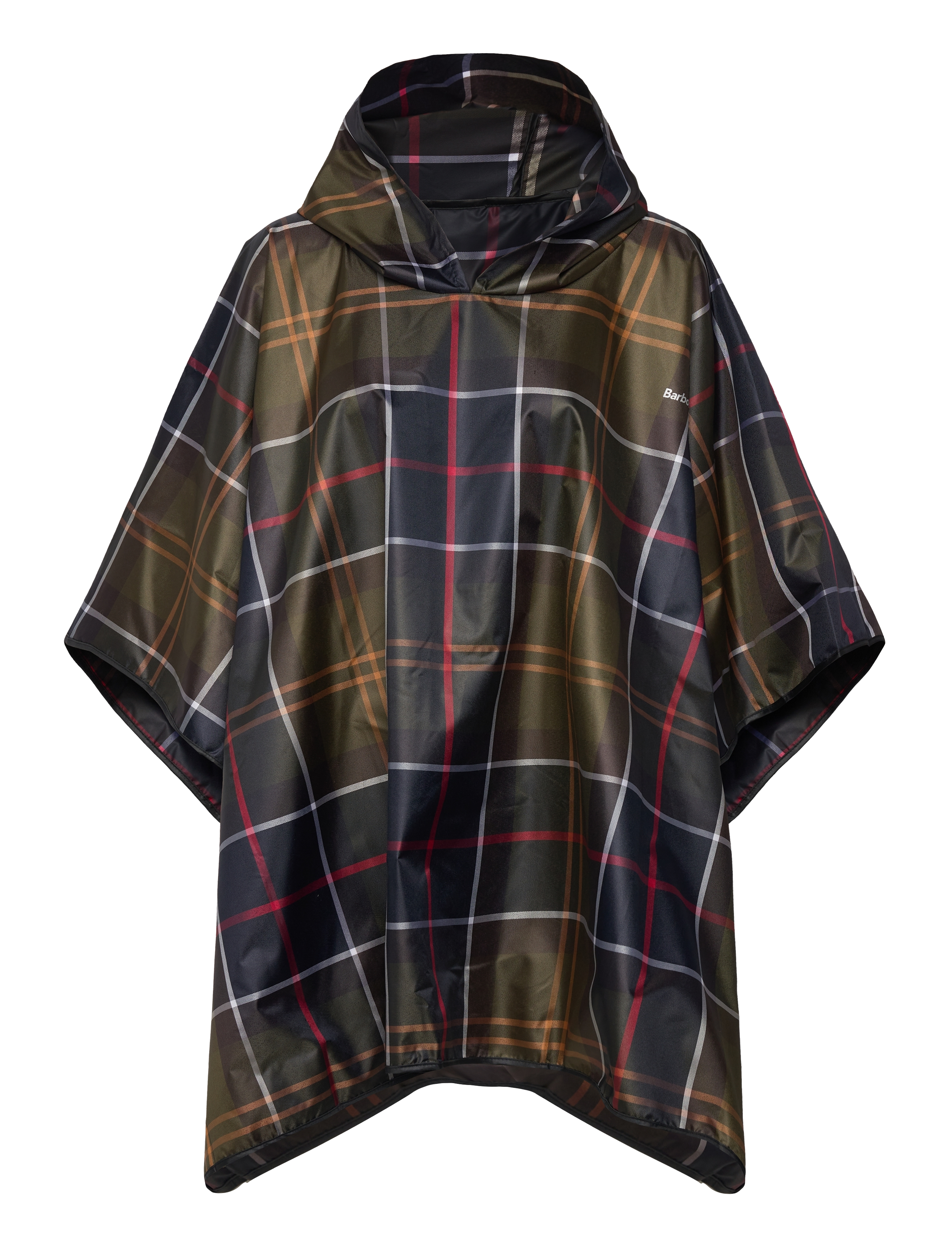 Barbour Tartan Showerproof Poncho - CLASSIC TARTAN