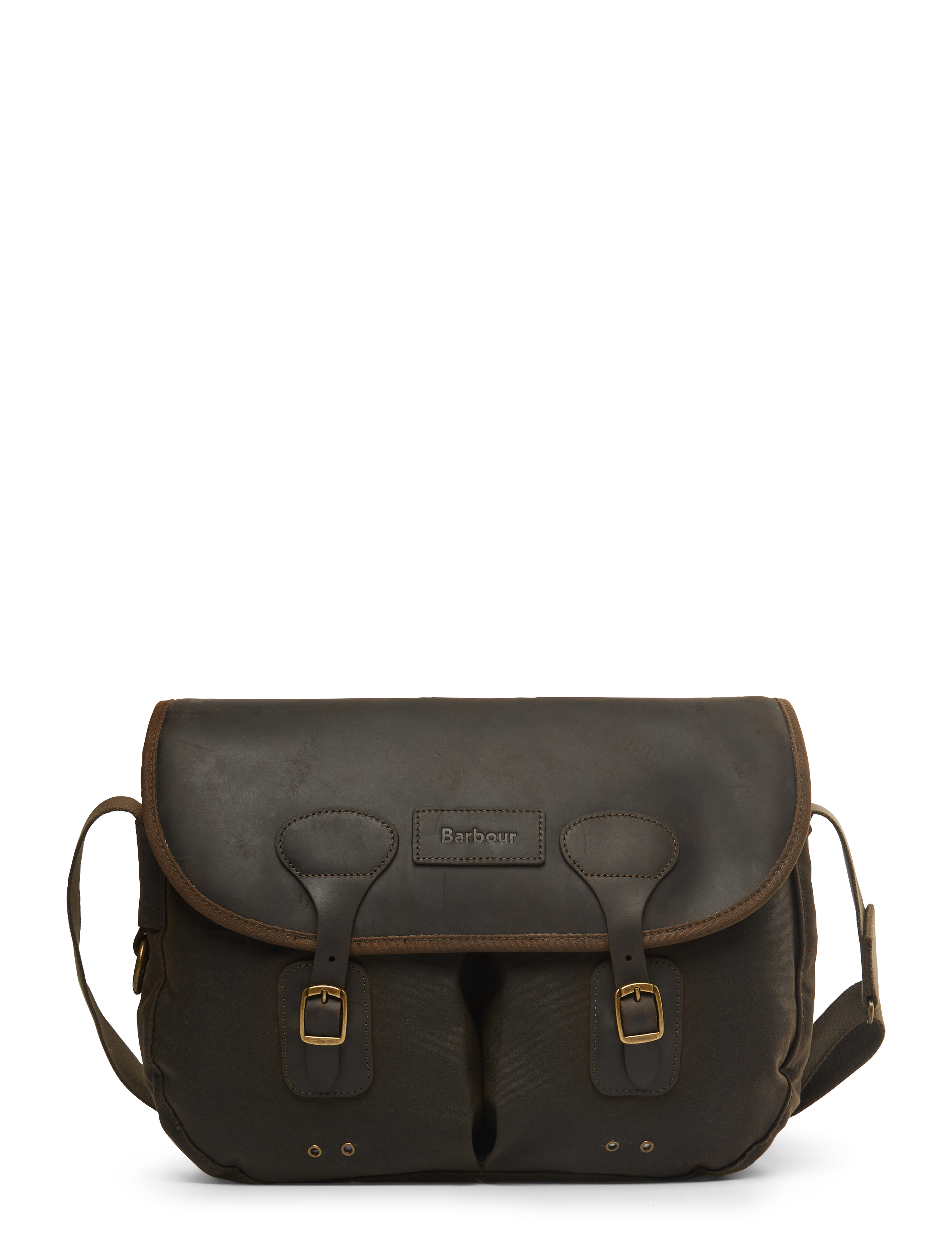 Barbour Barbour Wax Leather Tarras Crossbody, One Size, Green, Tasker > Budbringere, Herre