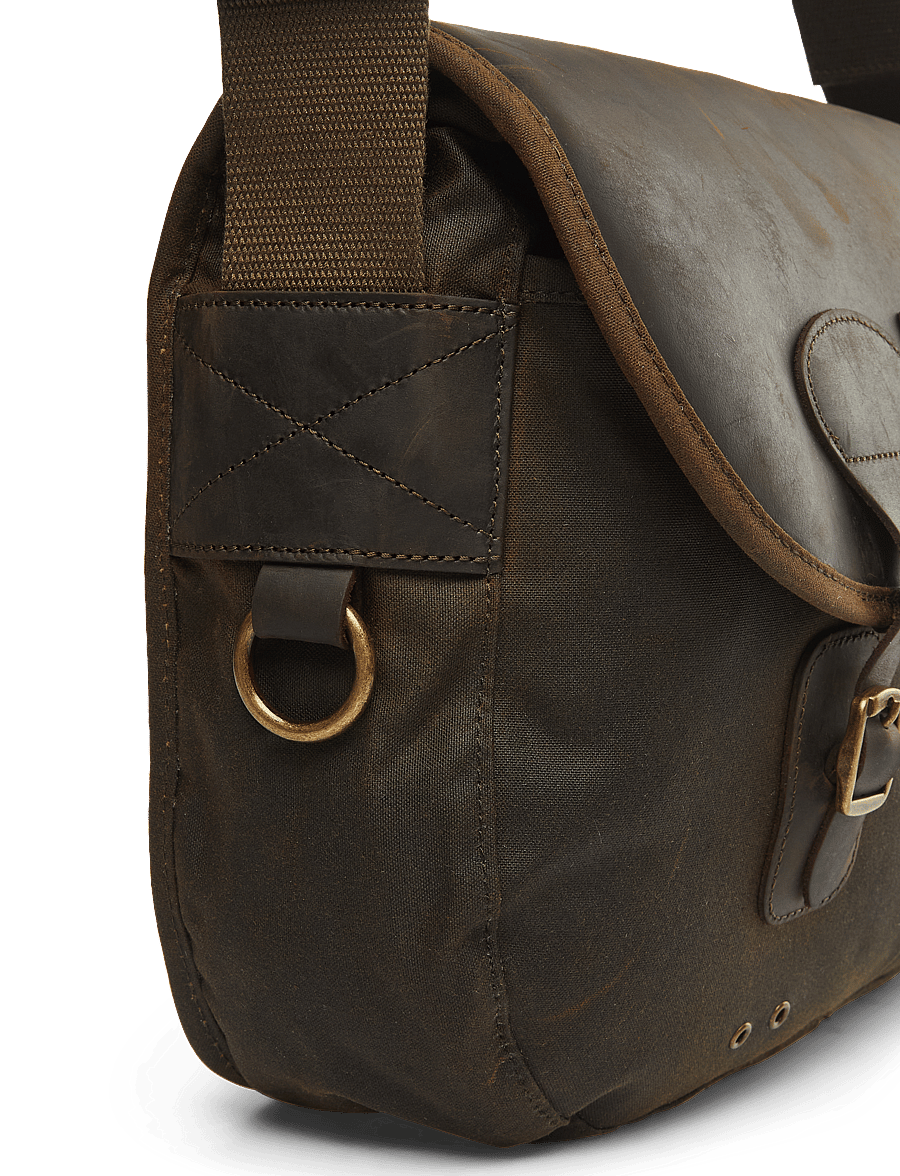 Barbour - Barbour Wax Leather Tarras Crossbody - hversdagsleg tíska - olive - 4