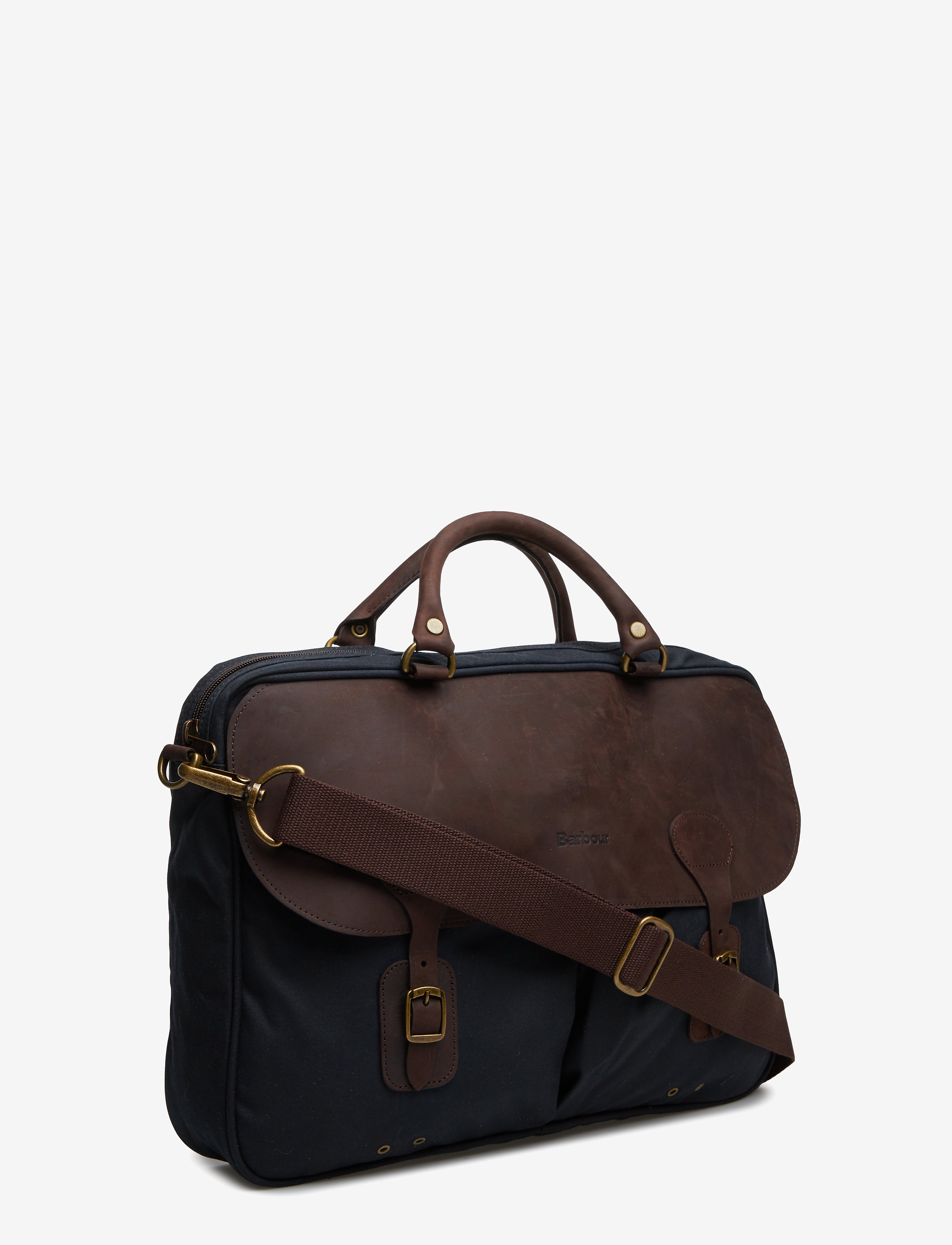 Barbour - Barbour Wax Briefcase - shop efter anledning - navy - 3