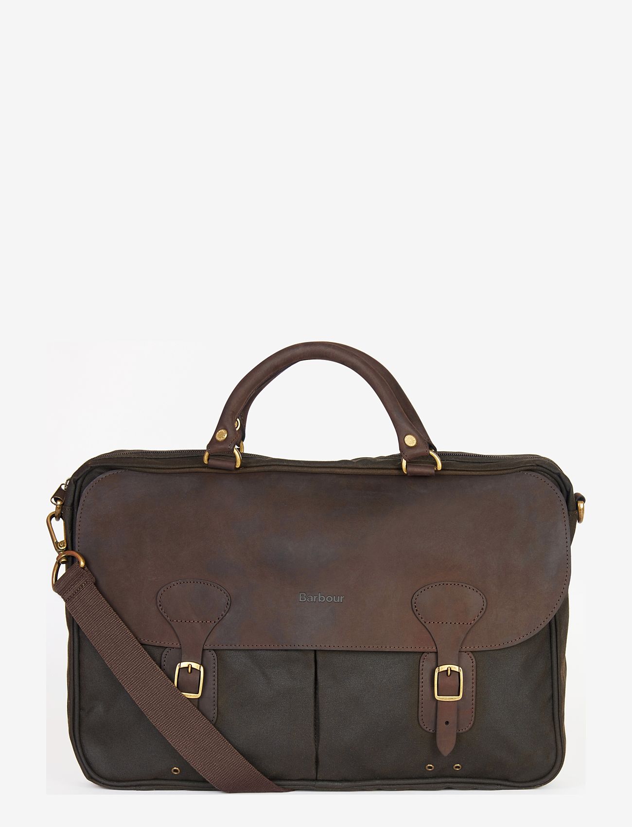 Barbour Barbour Wax Leather Briefcase (ARBUBA0004) Bags