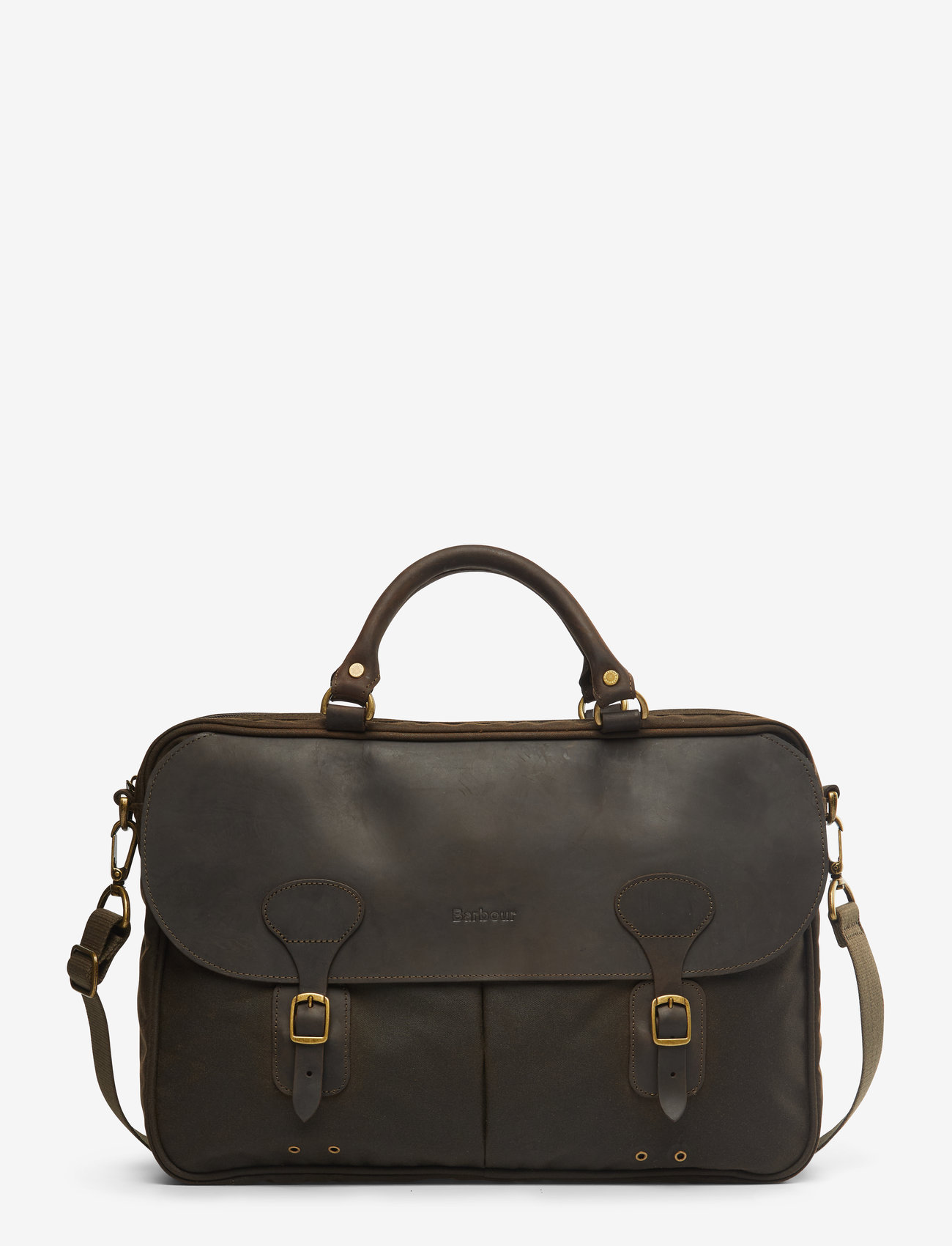 Barbour - Barbour Wax Briefcase - osta olukorra järgi - olive - 0