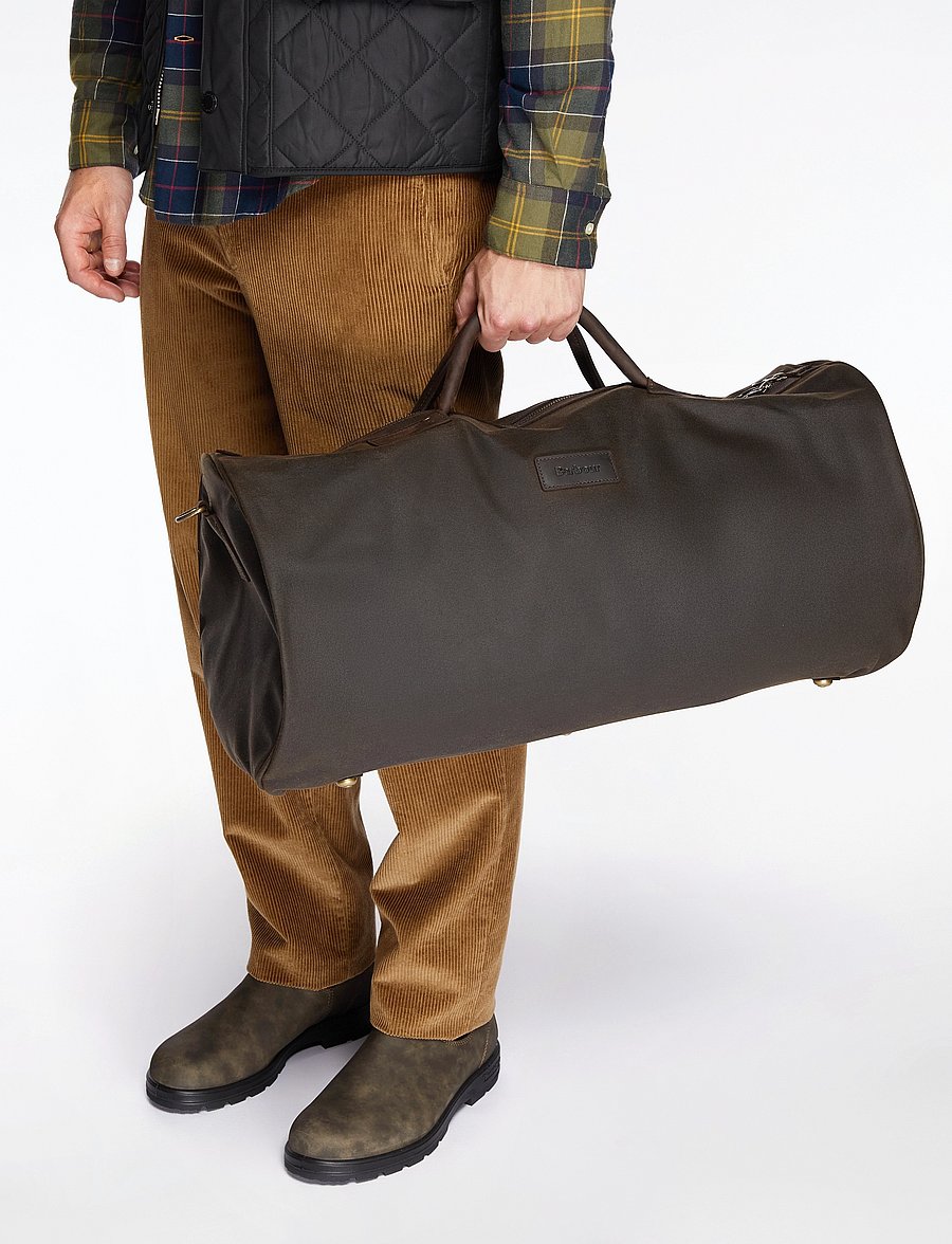 Barbour - Barbour Wax Holdall - everyday style - olive - 0