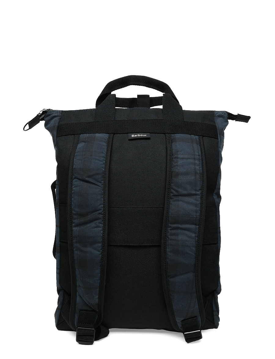 Barbour - Barbour Field Wax Backpack - osta olukorra järgi - navy tartan - 1