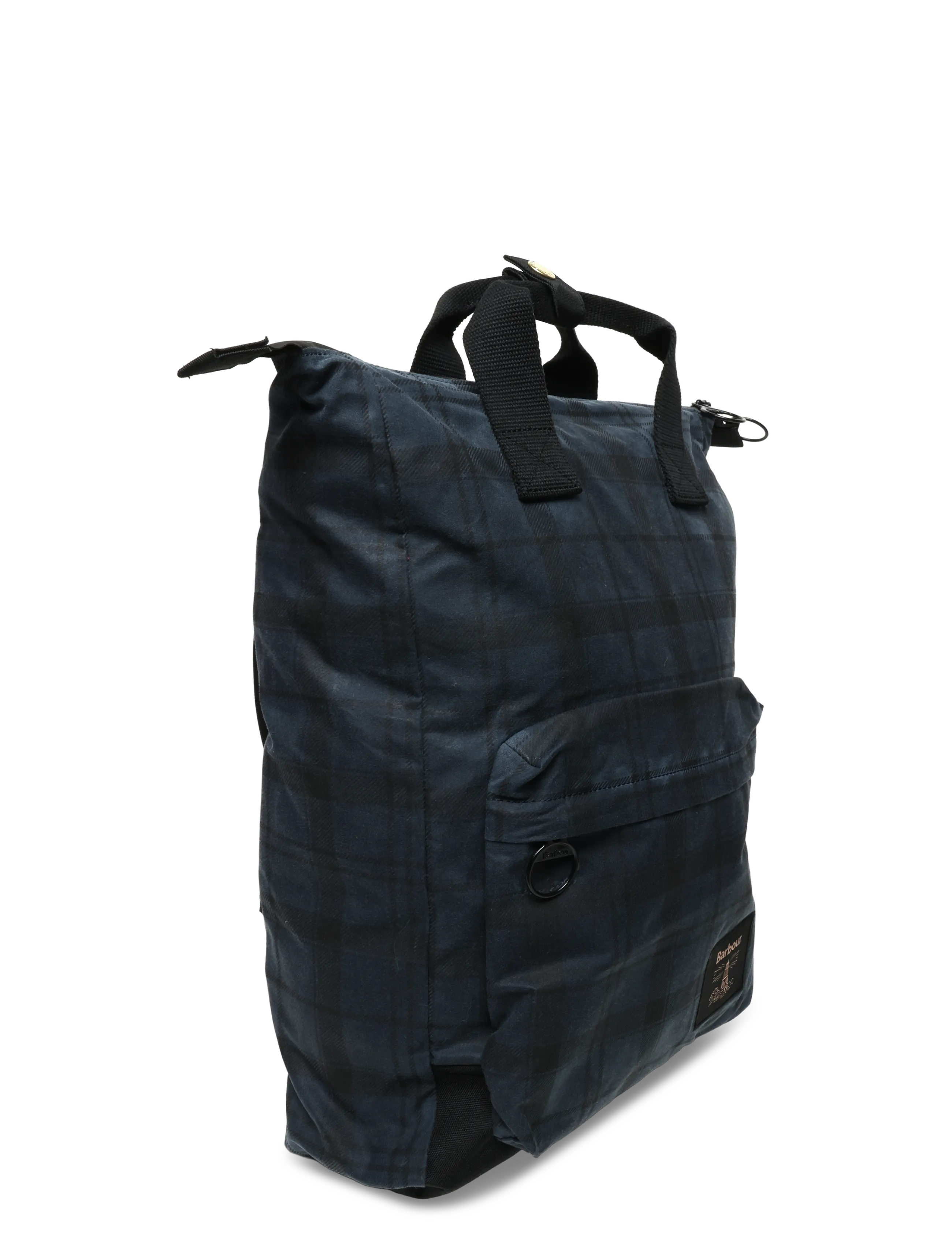 Barbour - Barbour Field Wax Backpack - osta olukorra järgi - navy tartan - 2