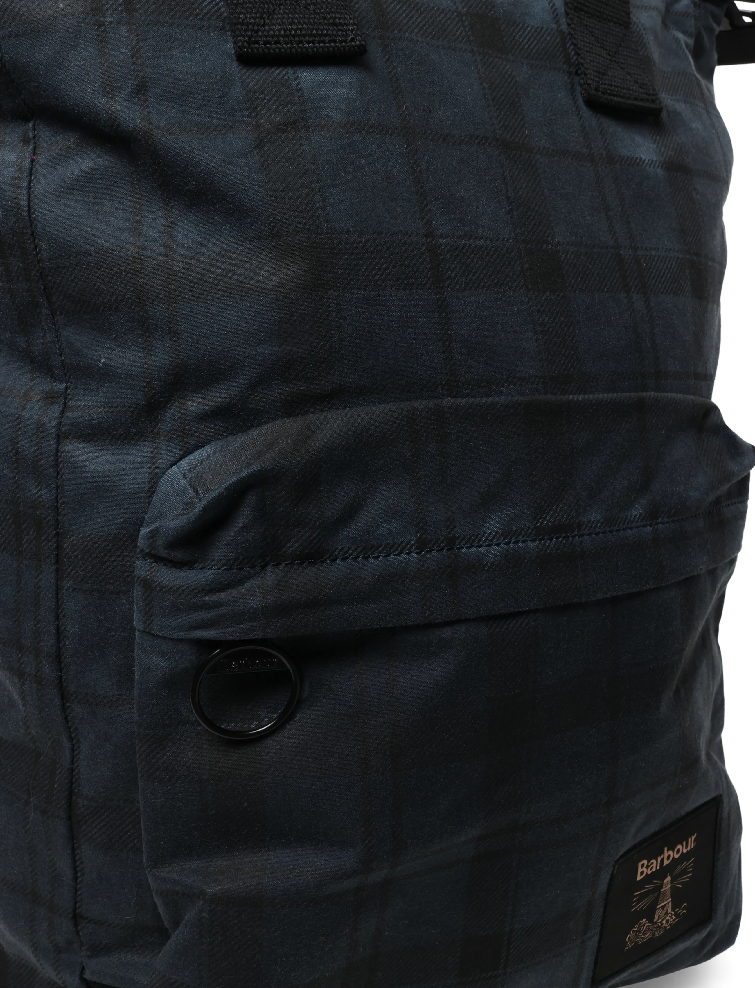 Barbour - Barbour Field Wax Backpack - osta olukorra järgi - navy tartan - 3