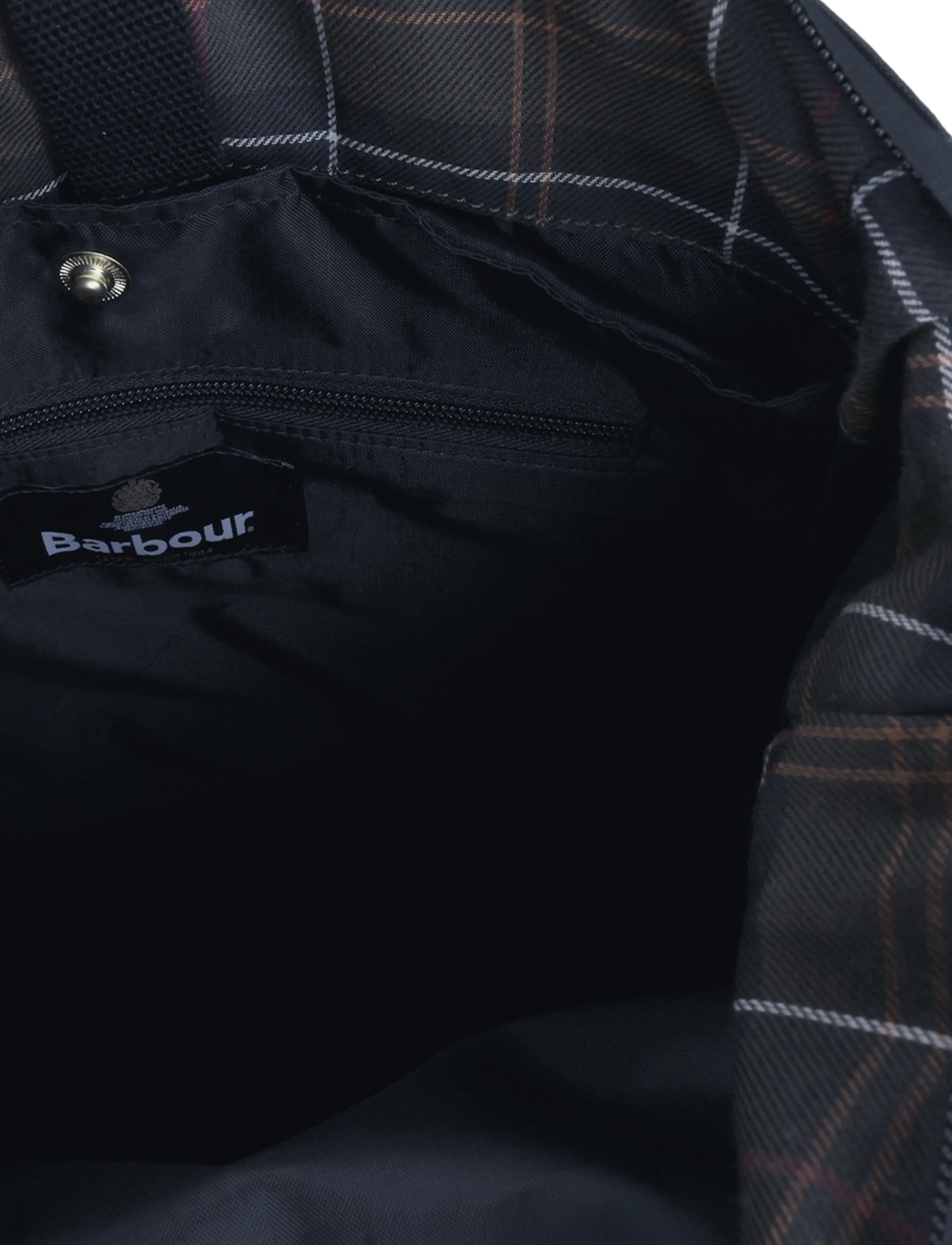 Barbour - Barbour Field Wax Backpack - osta olukorra järgi - navy tartan - 4