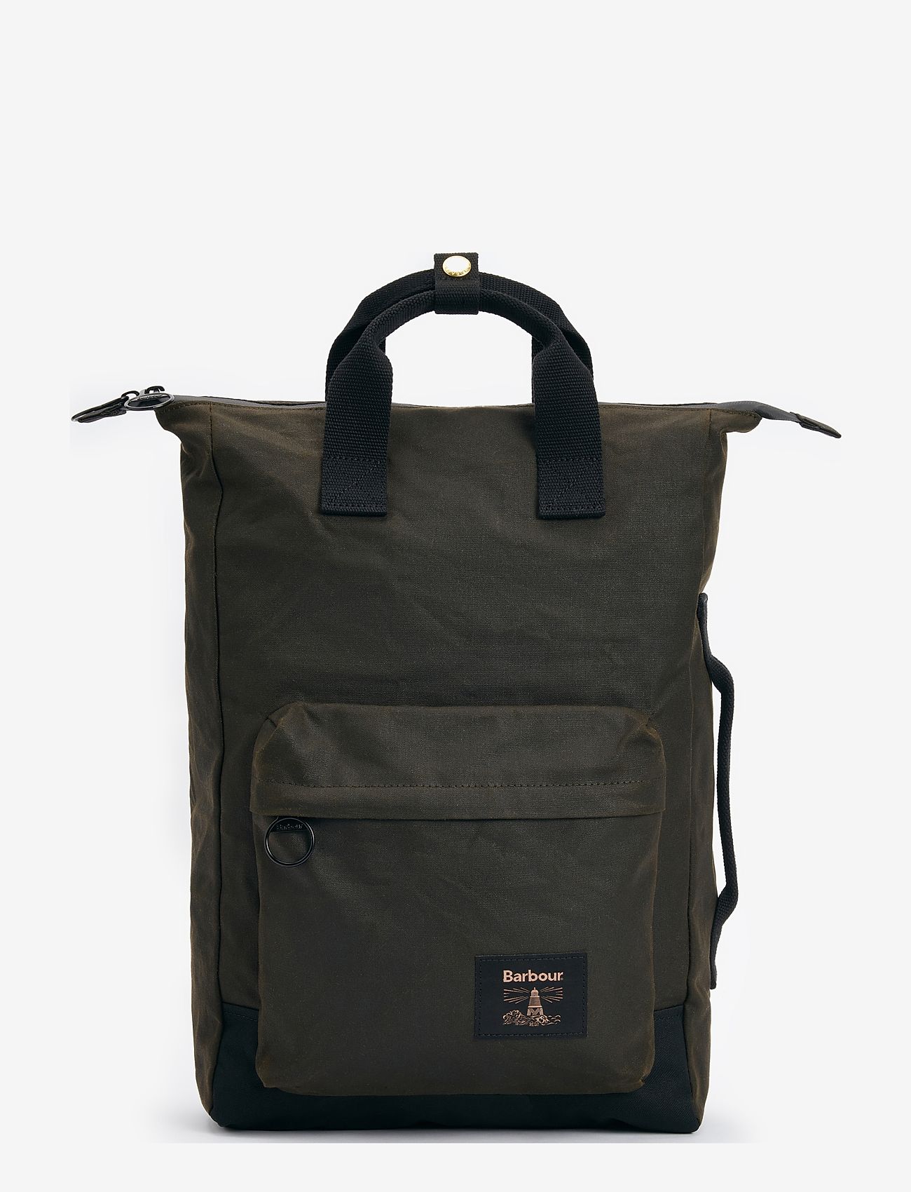 Barbour - Barbour Field Wax Bpac - shoppa efter tillfälle - olive/black - 1