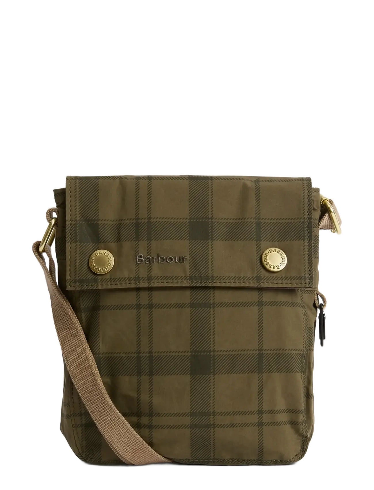 Barbour Barbour Transport Cbod - Vyölaukut - DUSKY GREEN TARTAN / khaki/green