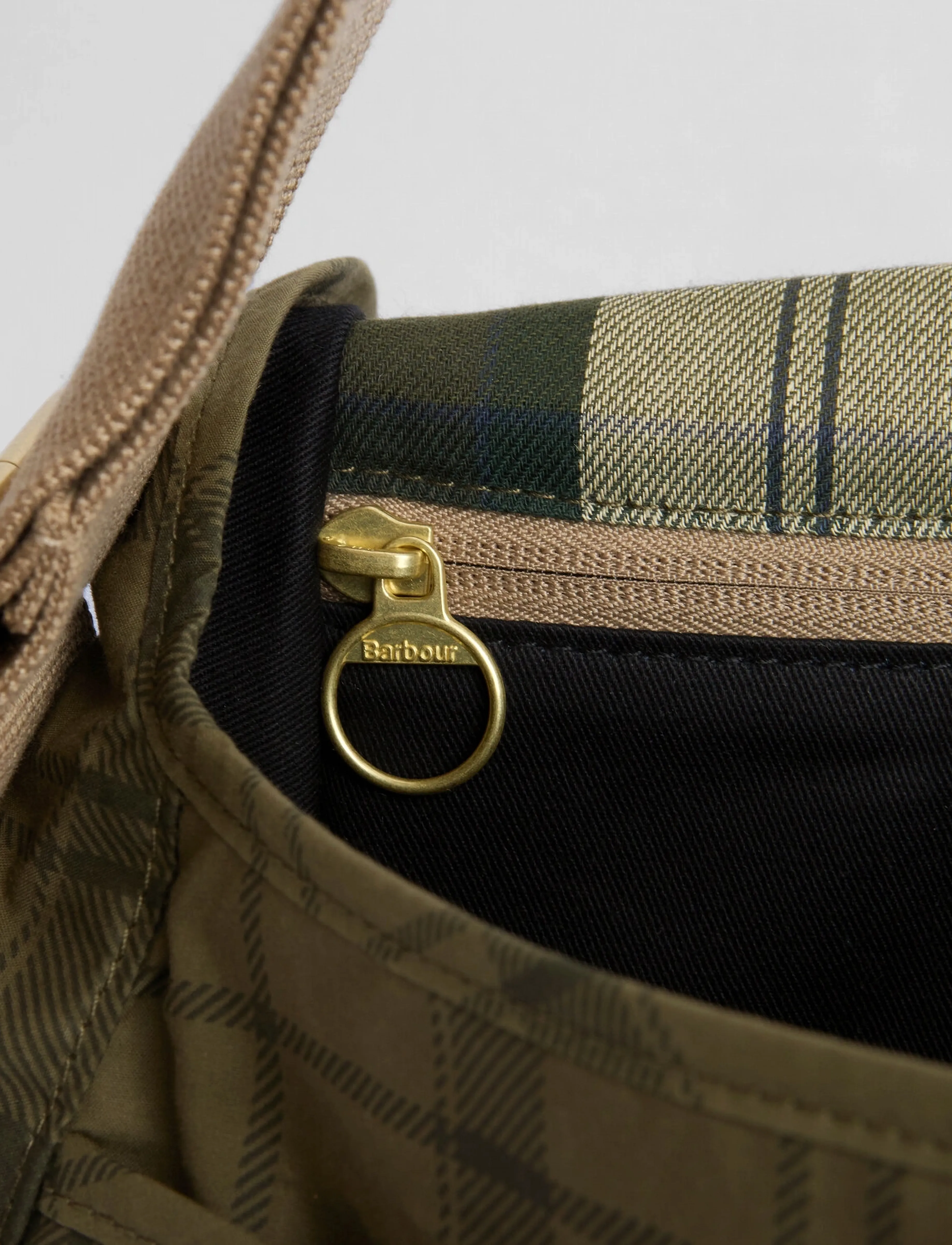 Barbour - Barbour Transport Riev - shop by occasion - dusky green tartan - 5