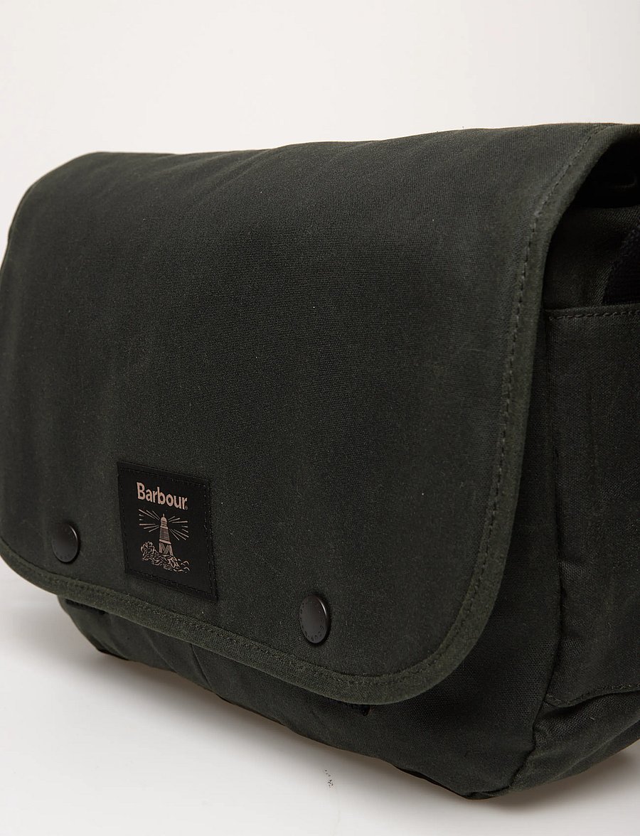 Barbour - Barbour Field Wax Riever Crossbody Bag - sage - 3