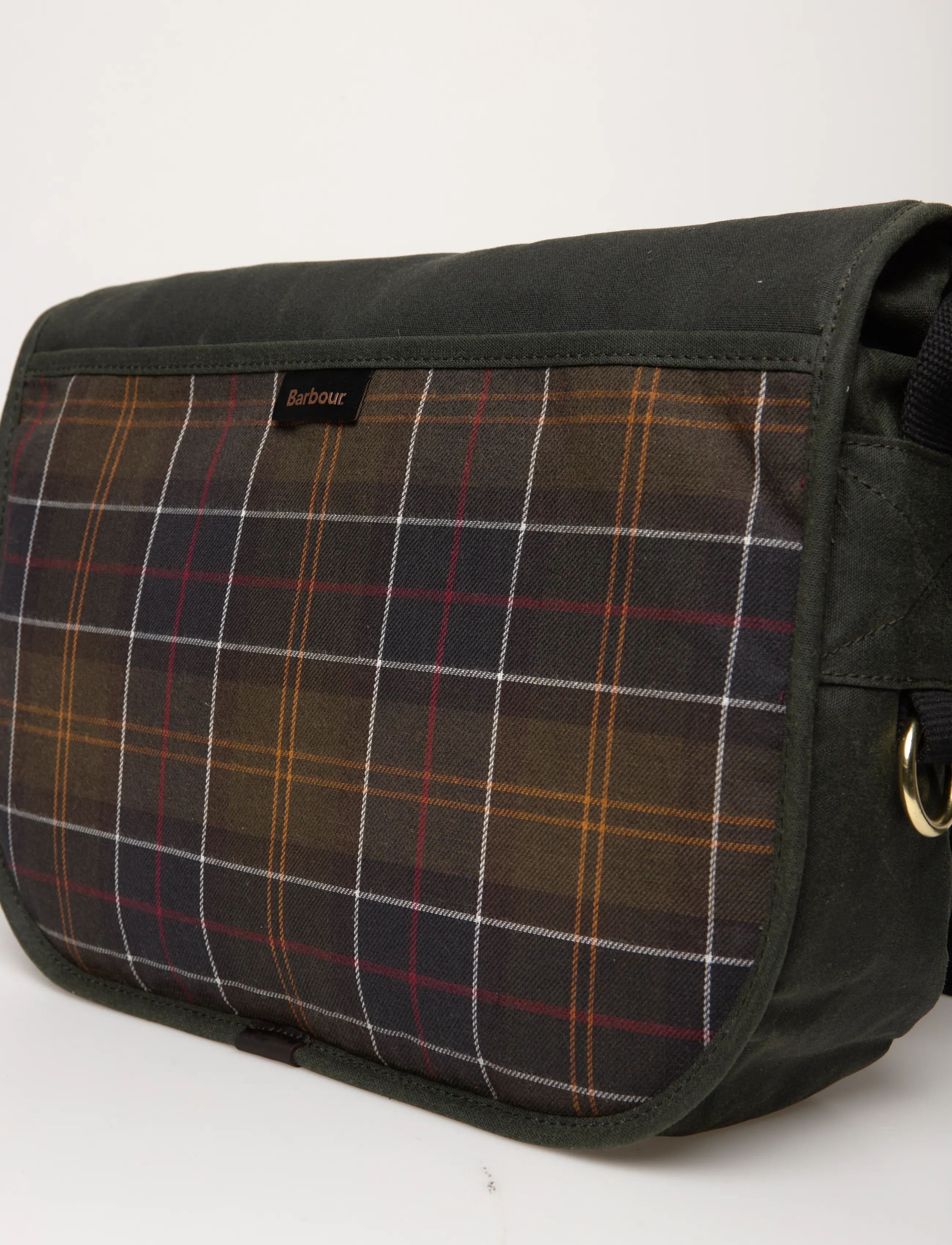 Barbour - Barbour Field Wax Riever Crossbody Bag - sage - 4