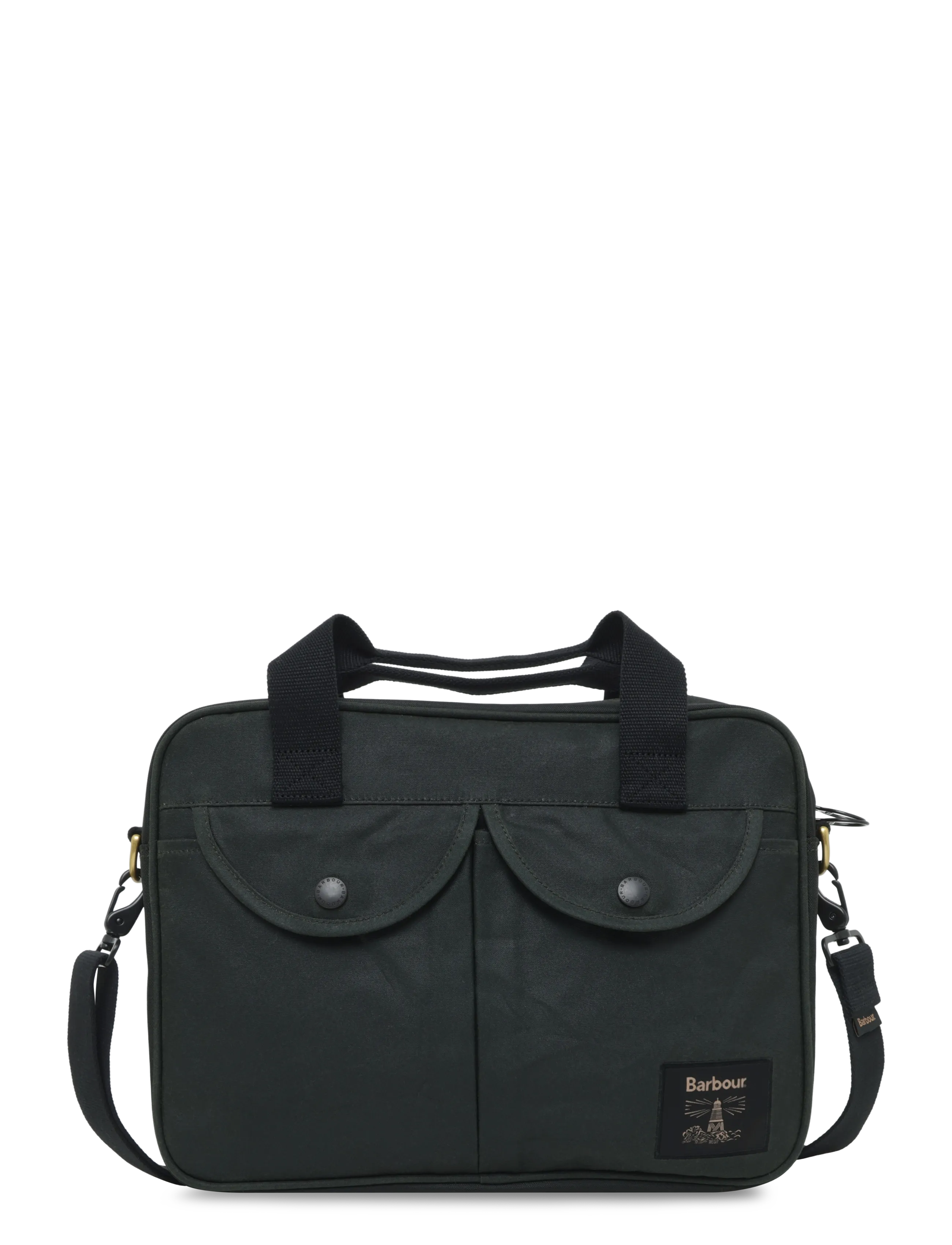Barbour Barbour Field Wax Laptop Crossbody Bag - Taschen - SAGE / khaki/green
