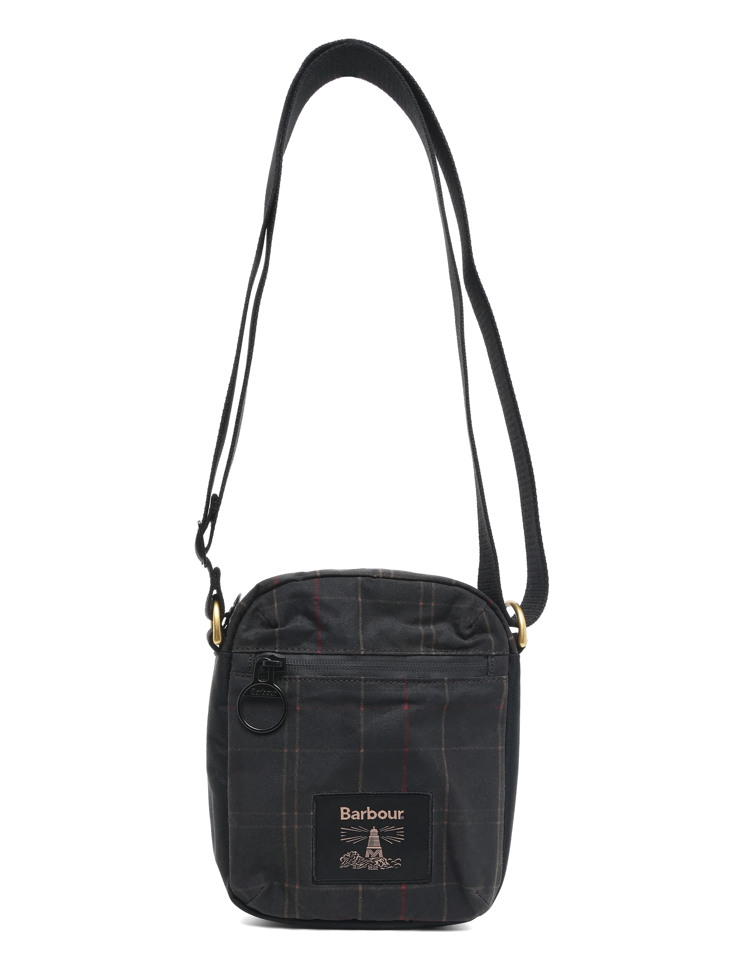 Barbour Barbour Field Tartan Wax Crossbody Bag - Nach Anlass kaufen - DARK CLASSIC TARTAN / black