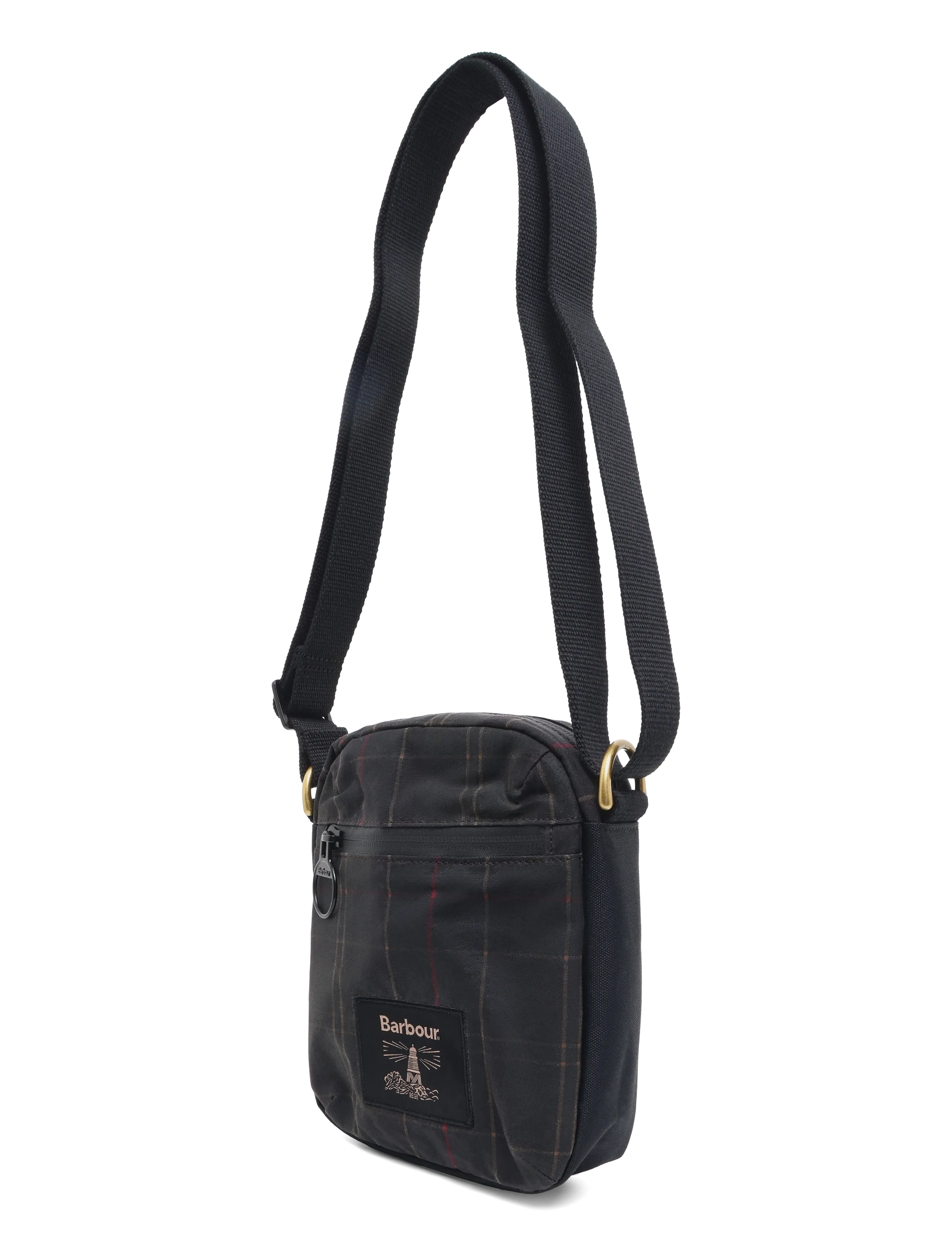 Barbour - Barbour Field Tartan Wax Crossbody Bag - nach anlass kaufen - dark classic tartan - 2