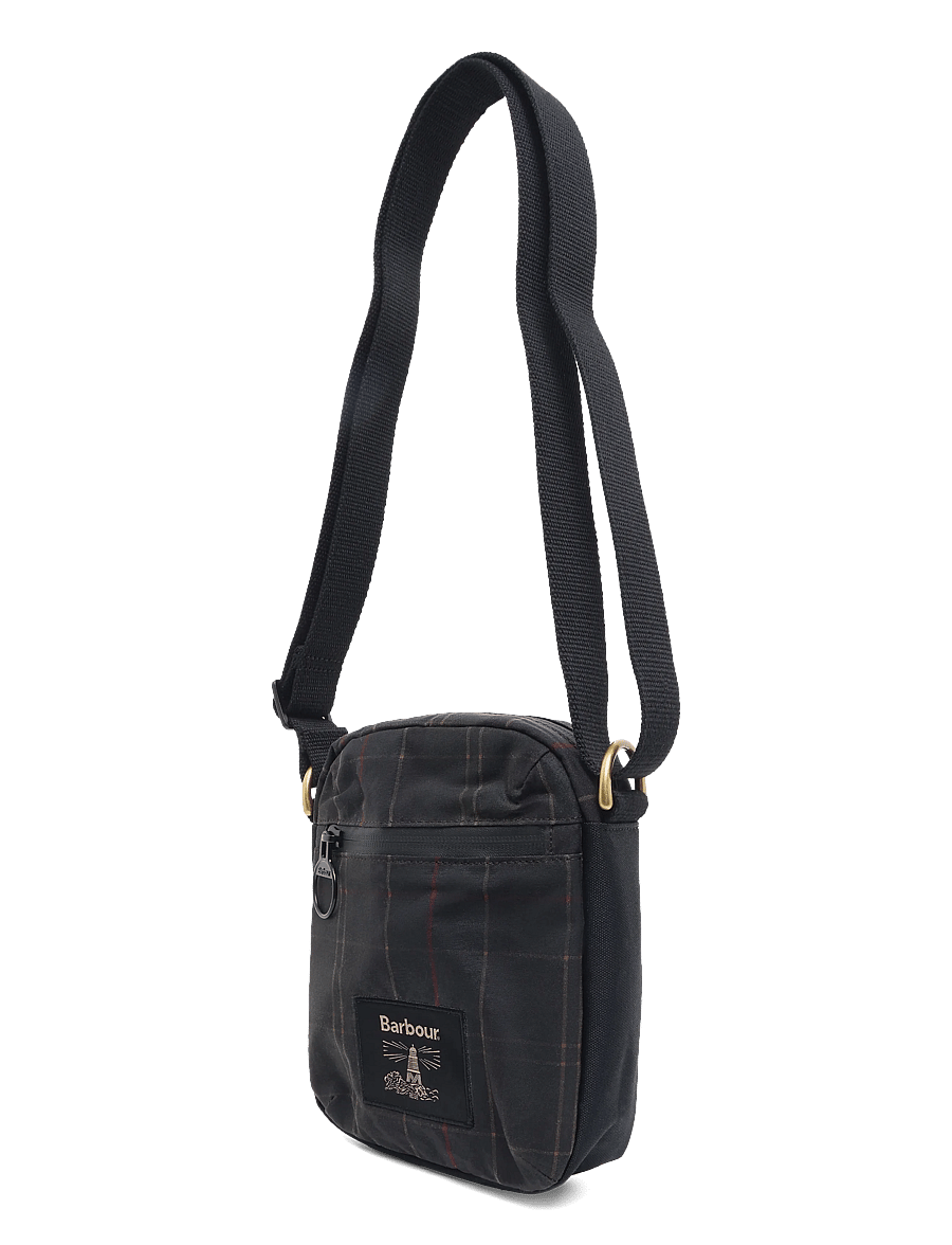 Barbour - Barbour Field Tartan Wax Crossbody Bag - nach anlass kaufen - dark classic tartan - 2