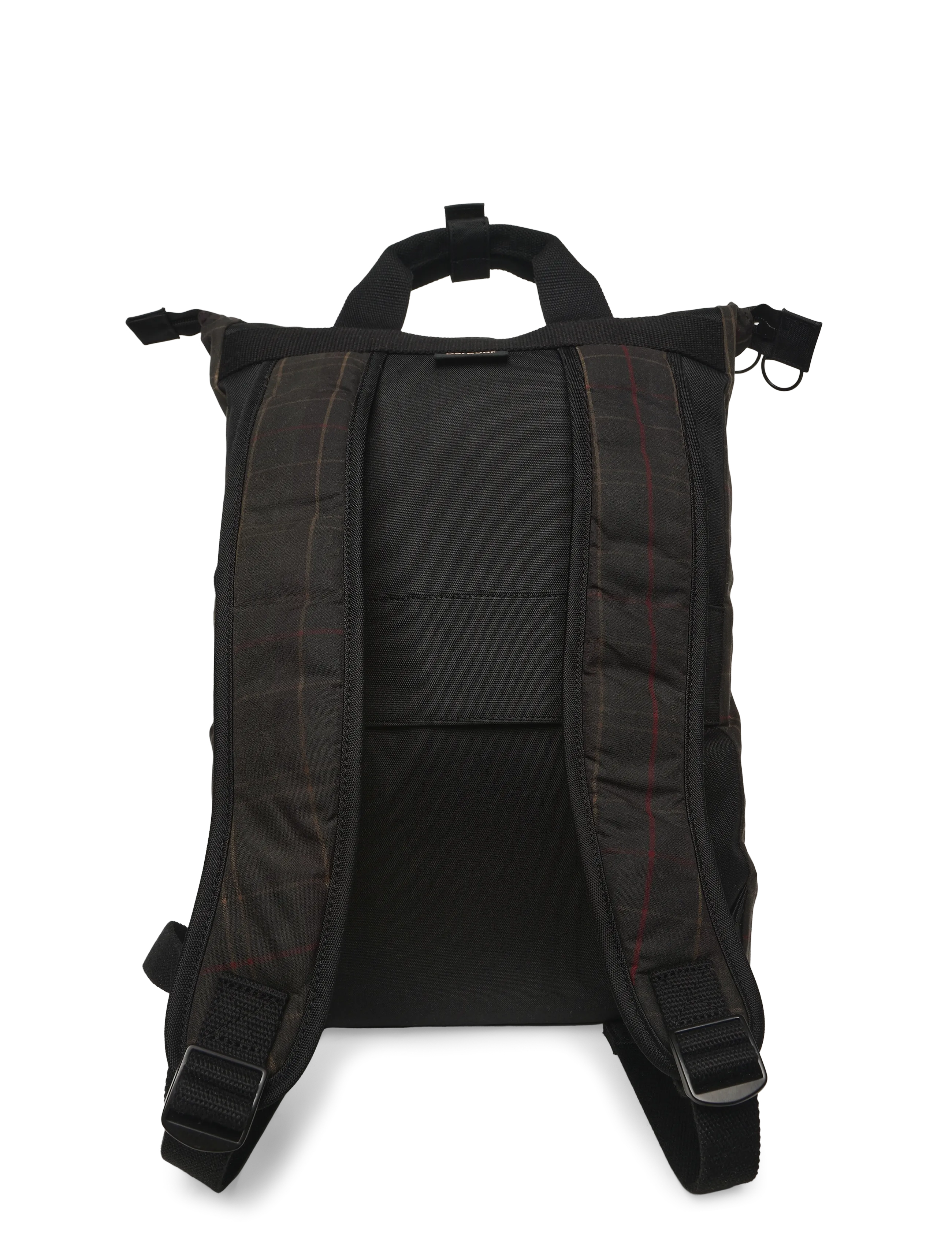 Barbour - Barbour Field Tartan Wax Backpack - business backpacks - dark classic tartan - 1