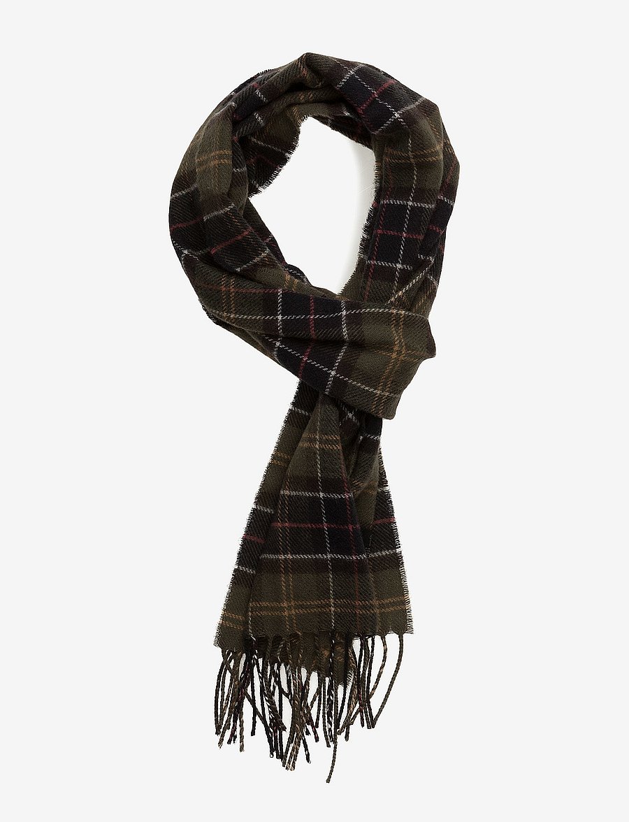 Barbour - Barbour Tartan Lambswool Scarf - shoppa efter tillfälle - classic tartan - 0