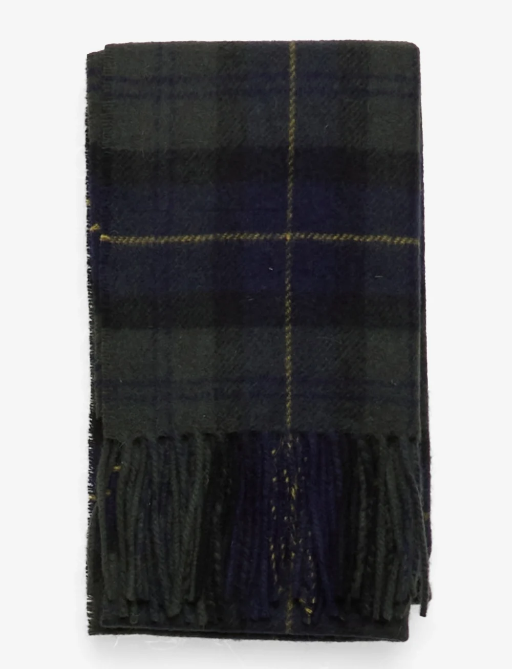 Barbour - Barbour Tartan Lambswool Scarf - halsdukar - olive night - 1