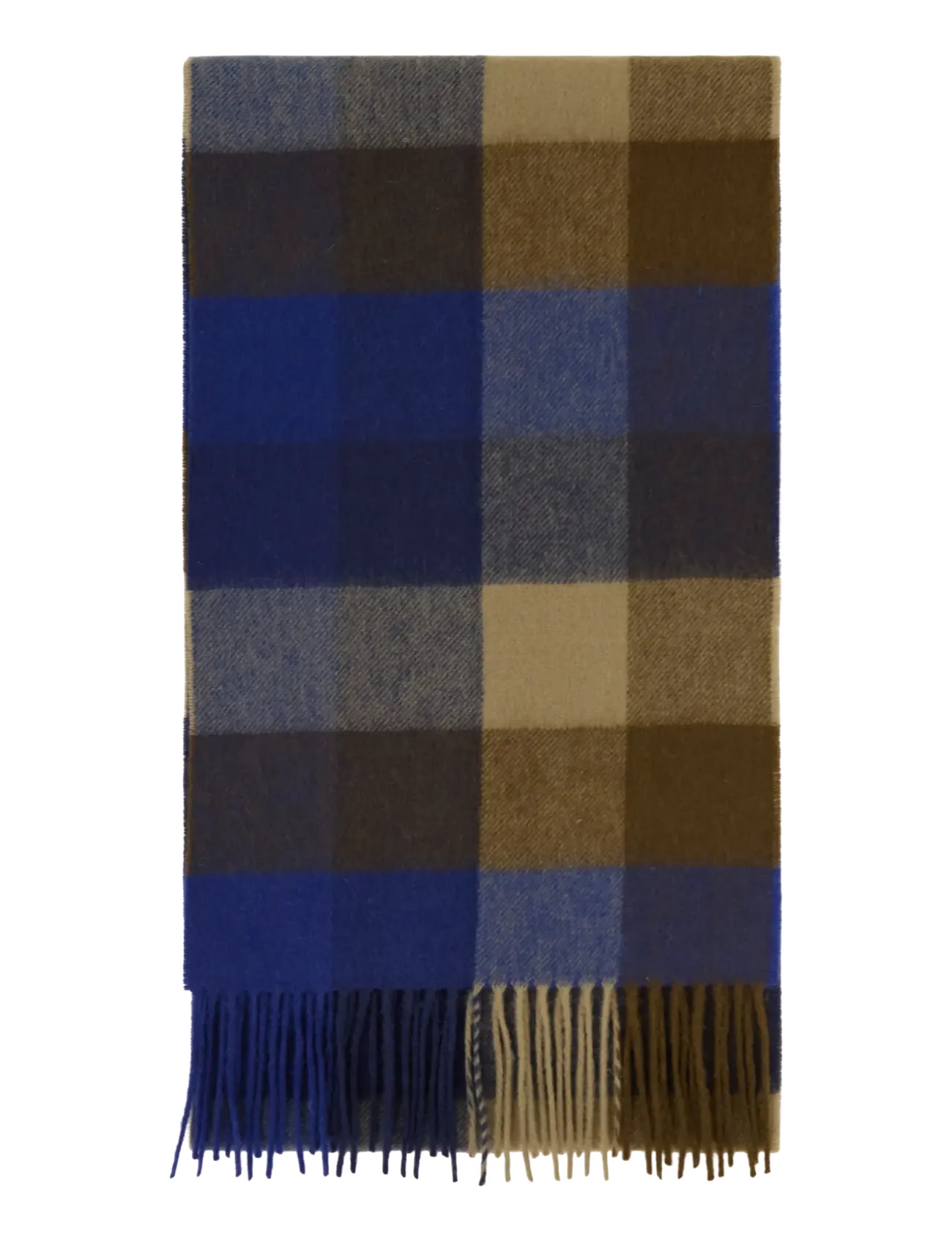 Barbour Barbour Lambswool Tattersall Scarf - Barbour - NAVY MIX / navy
