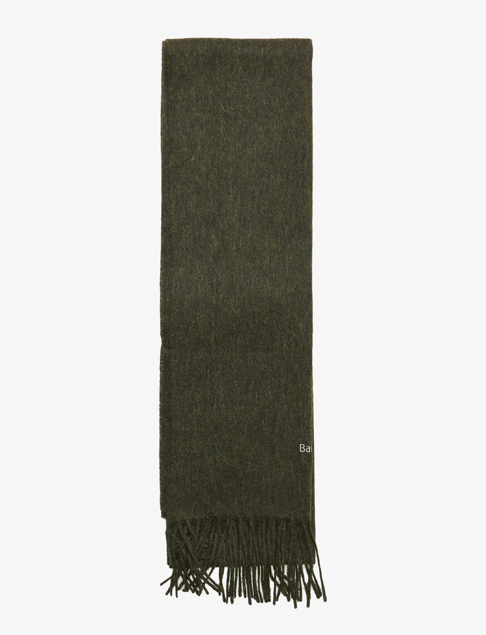 Barbour - Barbour Plain Lambswool Scarf - winterschals - green - 1
