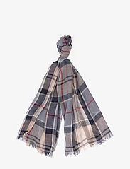 Barbour - Barbour Welt Ttn Scarf Dress/Dk Navy-Onesize - winter scarves - stone dress tartan - 1