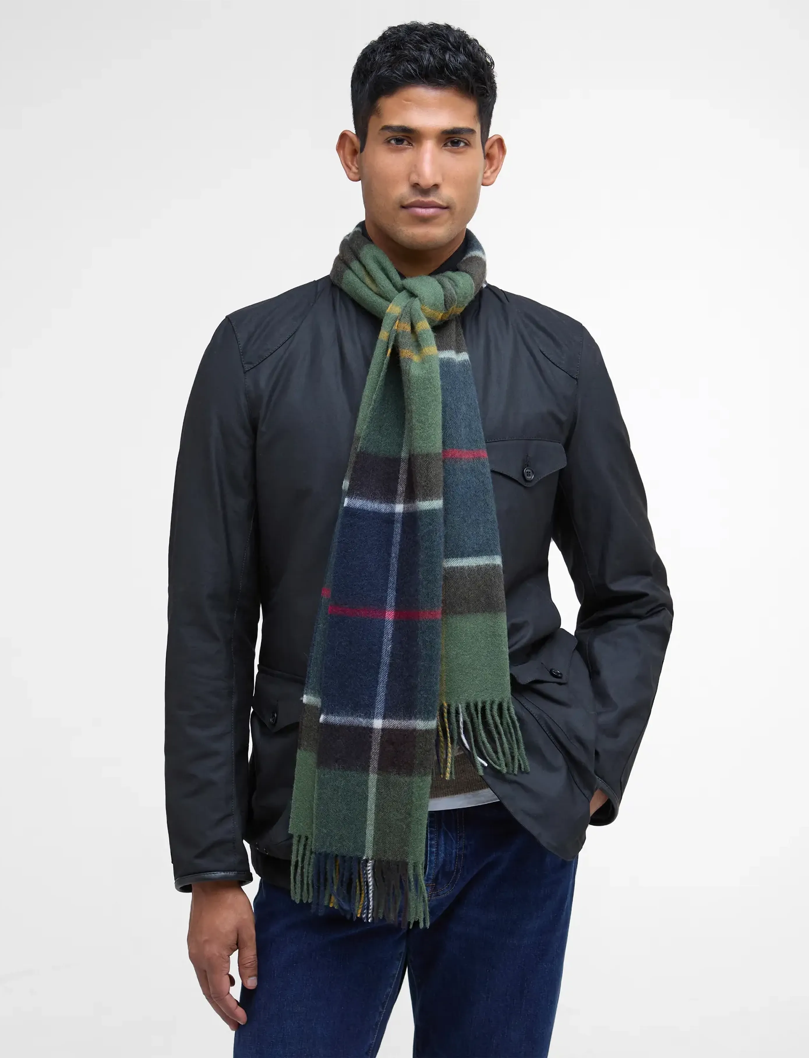 Barbour Barbour Carrbridge Tartan Scarf - Nach Anlass kaufen - CLASSIC TARTAN / green
