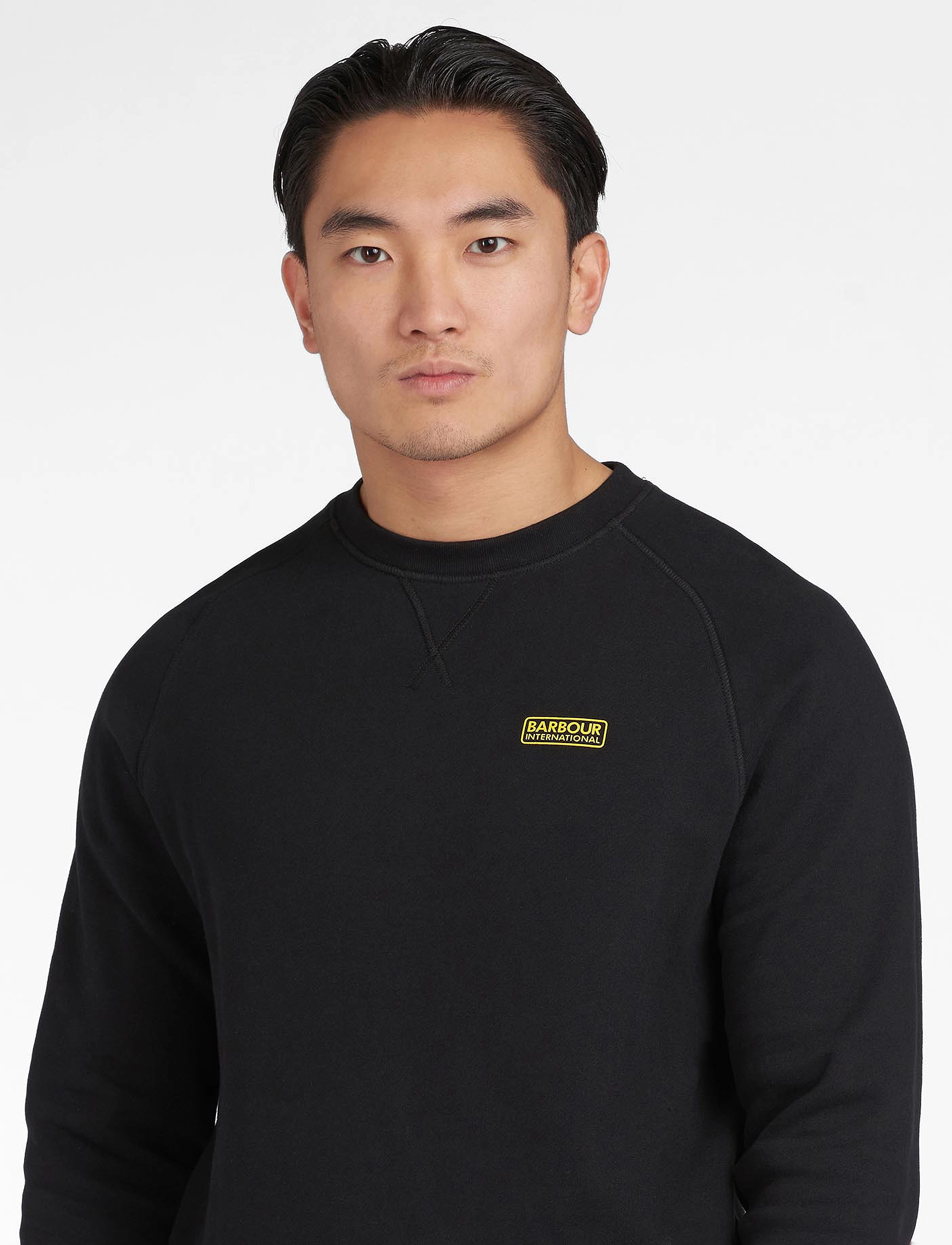Barbour - B.IntEss Crew Neck - black - 3