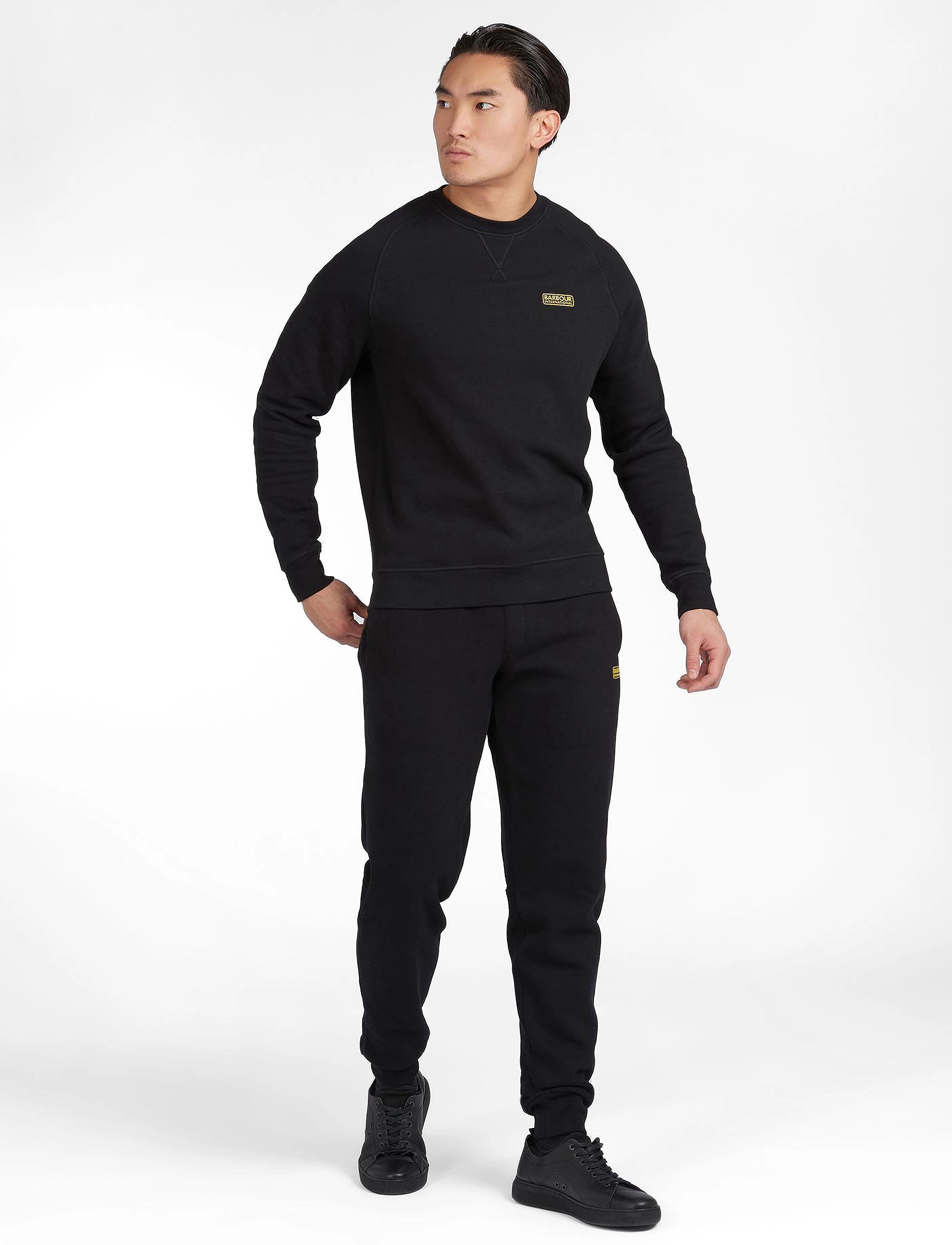 Barbour - B.IntEss Crew Neck - black - 5