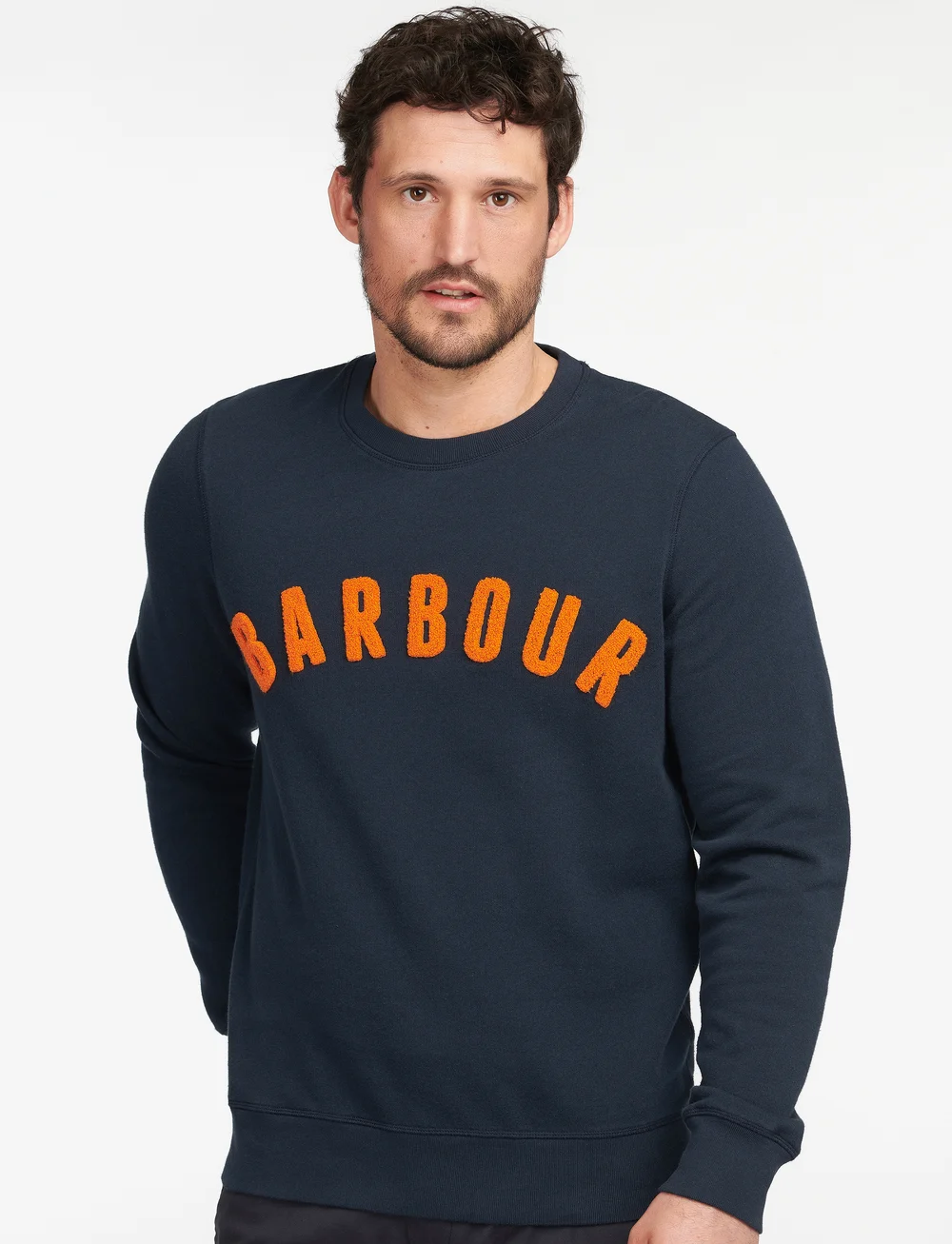 Barbour - Barbour Prep Logo Crew - shoppa efter tillfälle - navy - 0