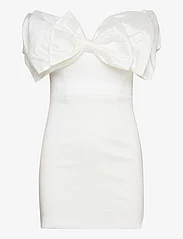 Bardot - MINI BOW DRESS - festklær til outlet-priser - white - 0