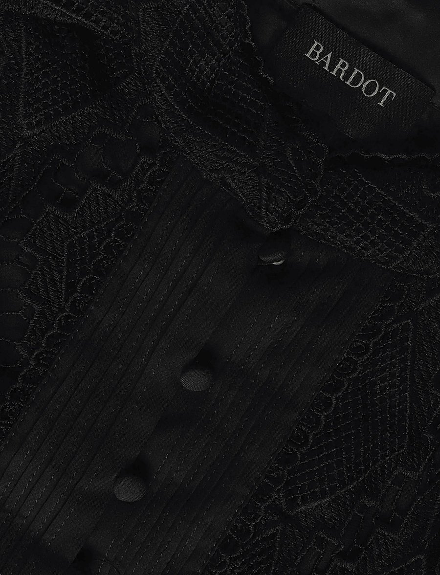 Bardot - REMY LACE DRESS - pitskleidid - black - 2