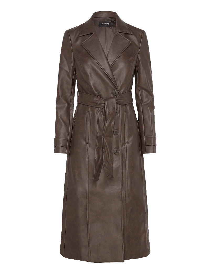Bardot Vegan Leather Trench Coat 200 Buy Trench coats from