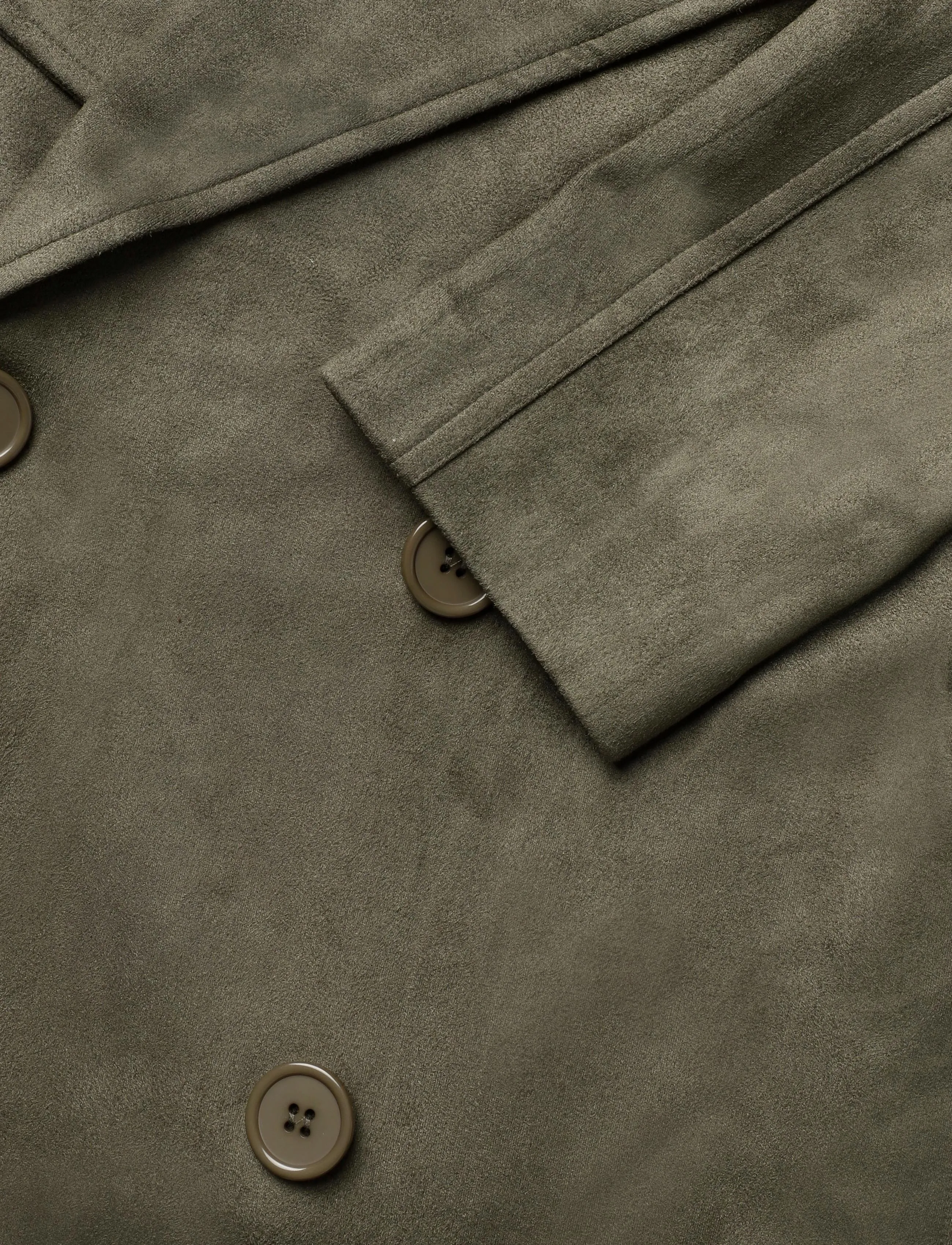 Bardot - KIRA VEGAN SUEDE TRENCH COAT - khaki - 3