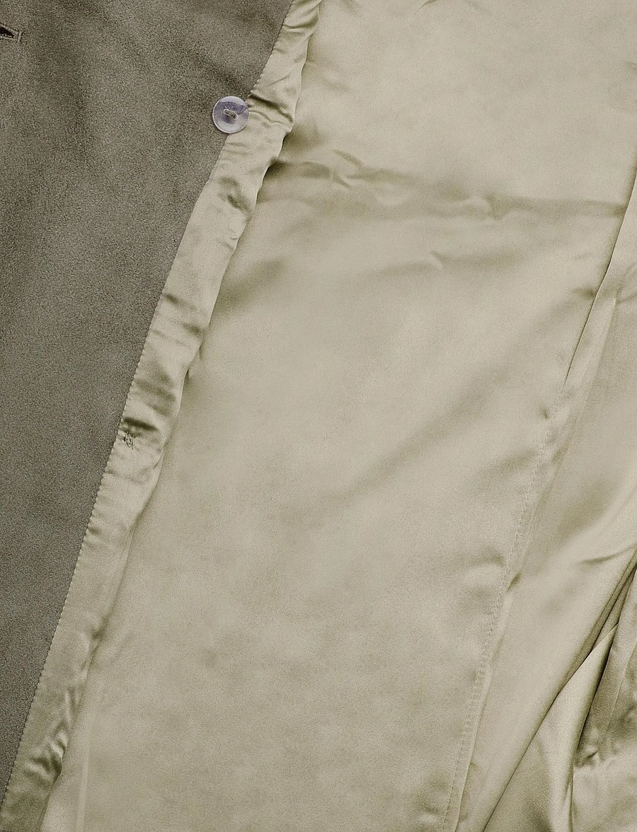 Bardot - KIRA VEGAN SUEDE TRENCH COAT - trenchcoats - khaki - 4
