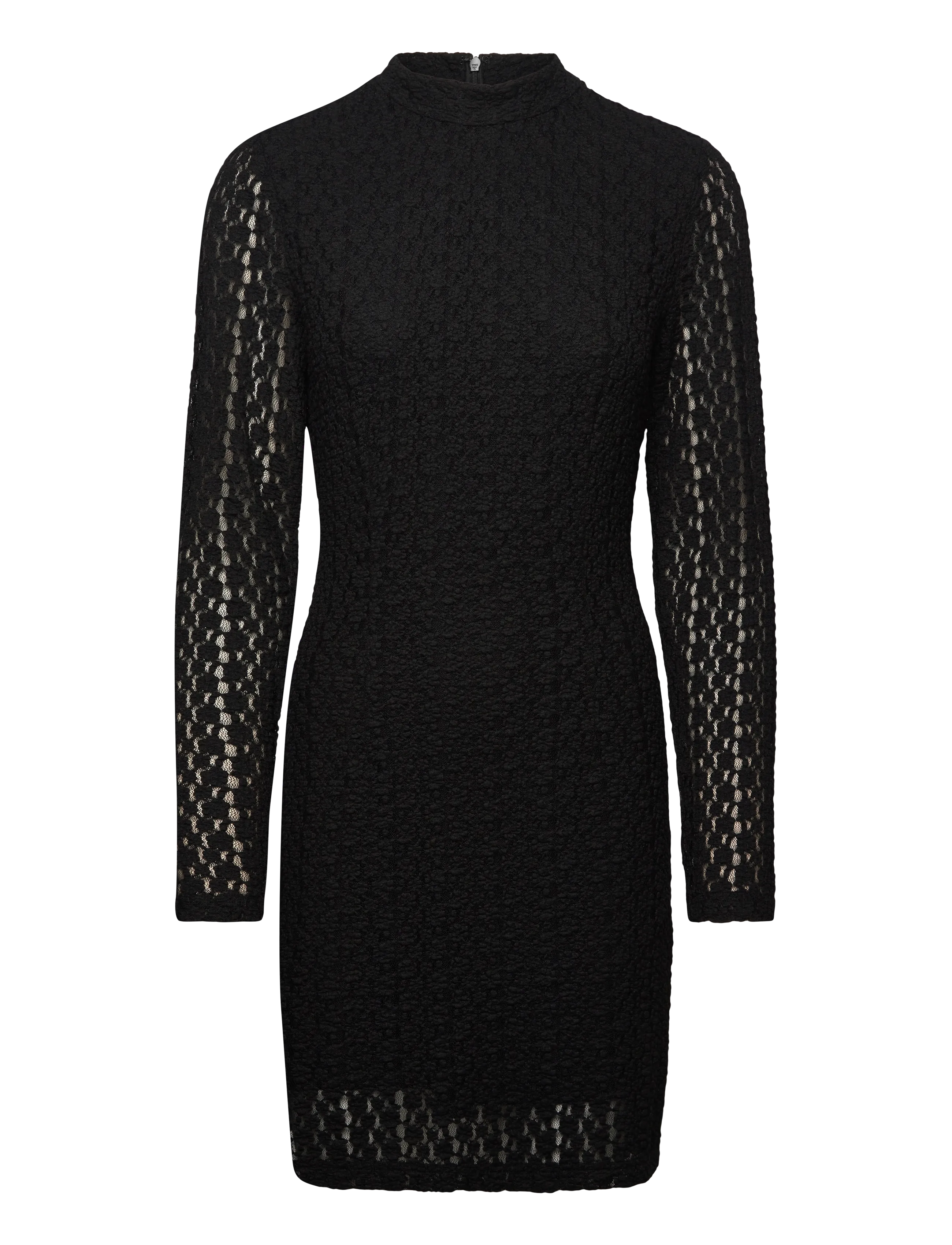 BARDOT Vezza Floral Mesh Kleid Schwarz - 36 - Damen