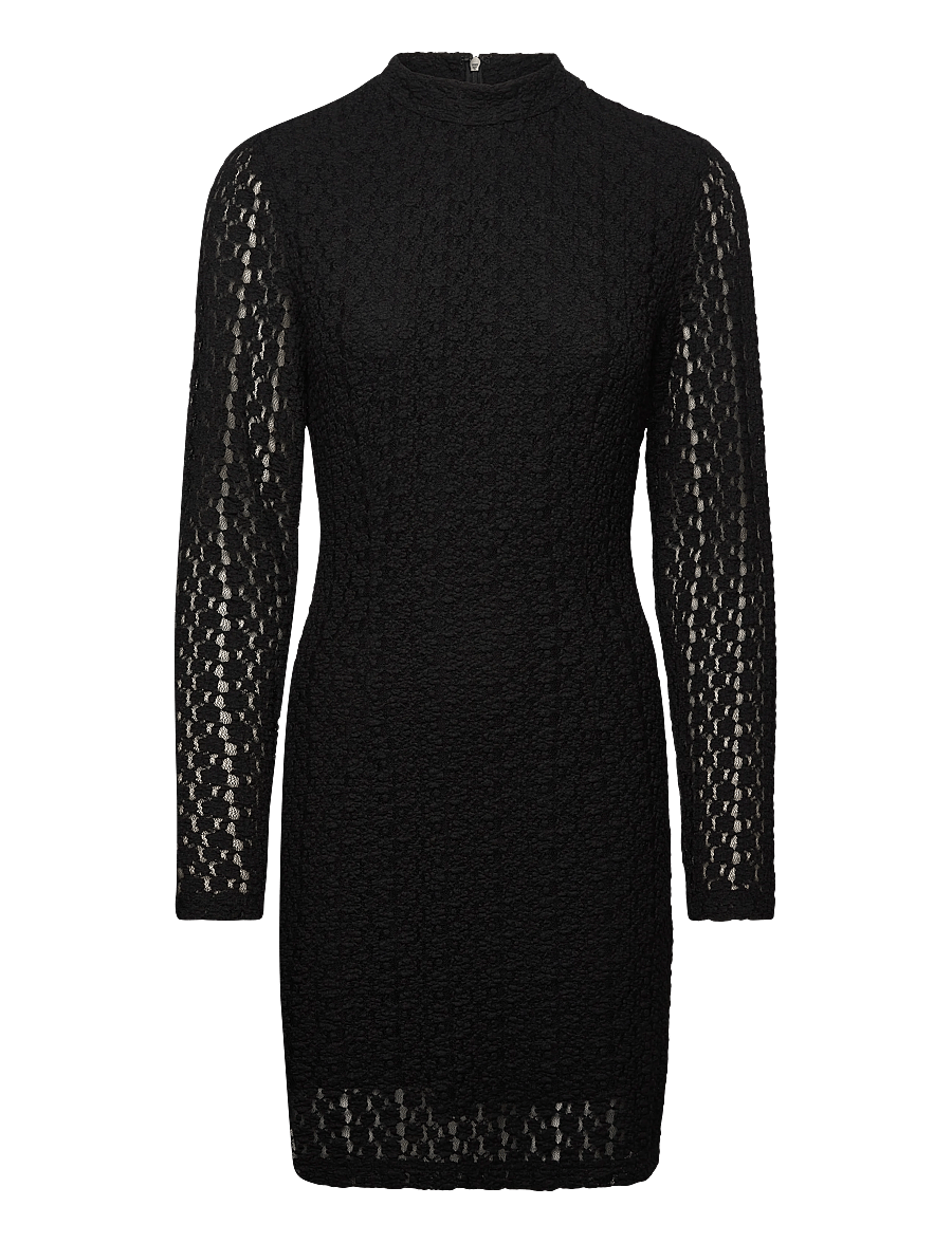 Bardot - VEZZA FLORAL MESH DRESS - stramme kjoler - black - 1