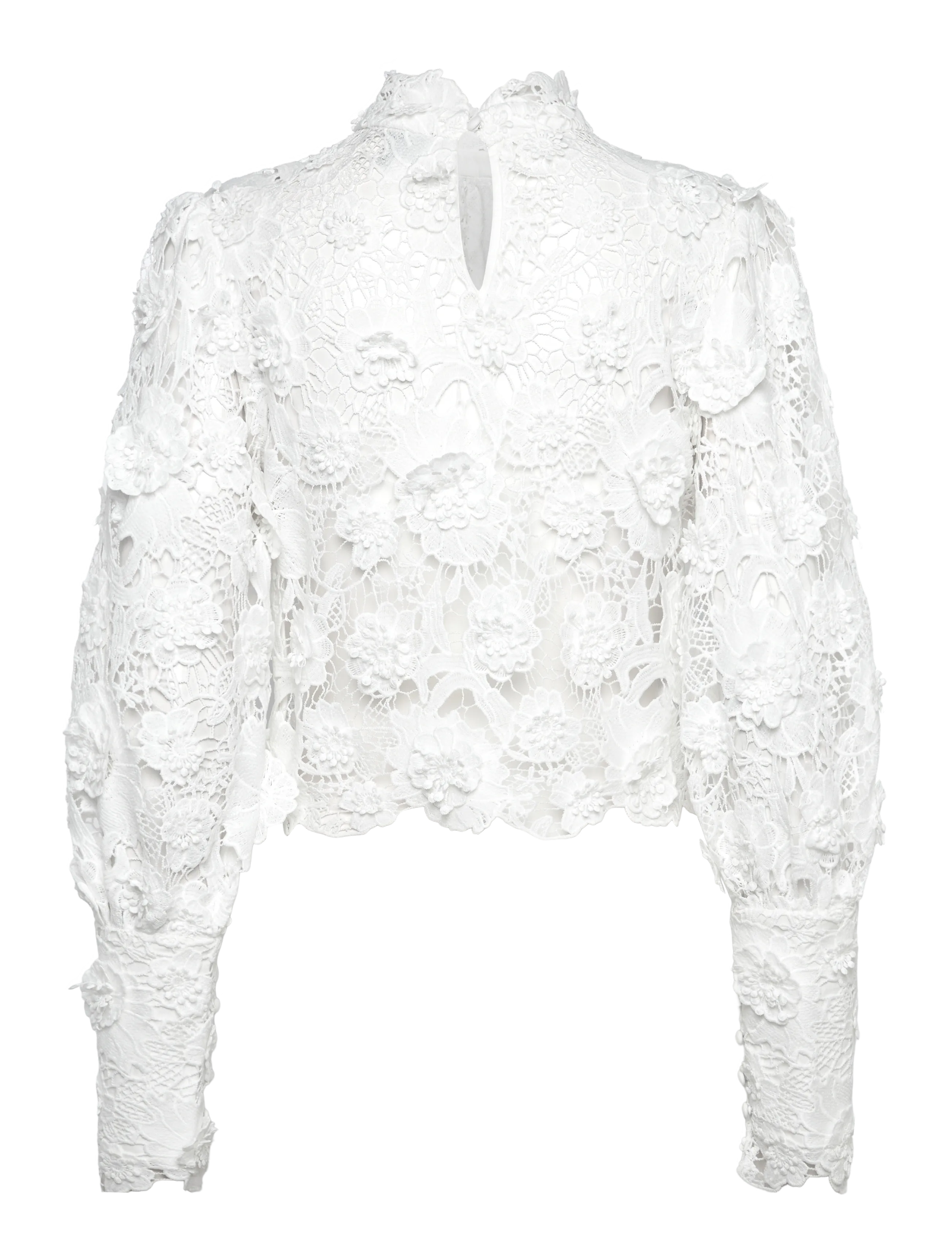 Bardot - LACE GEORGIA TOP - ivory - 2