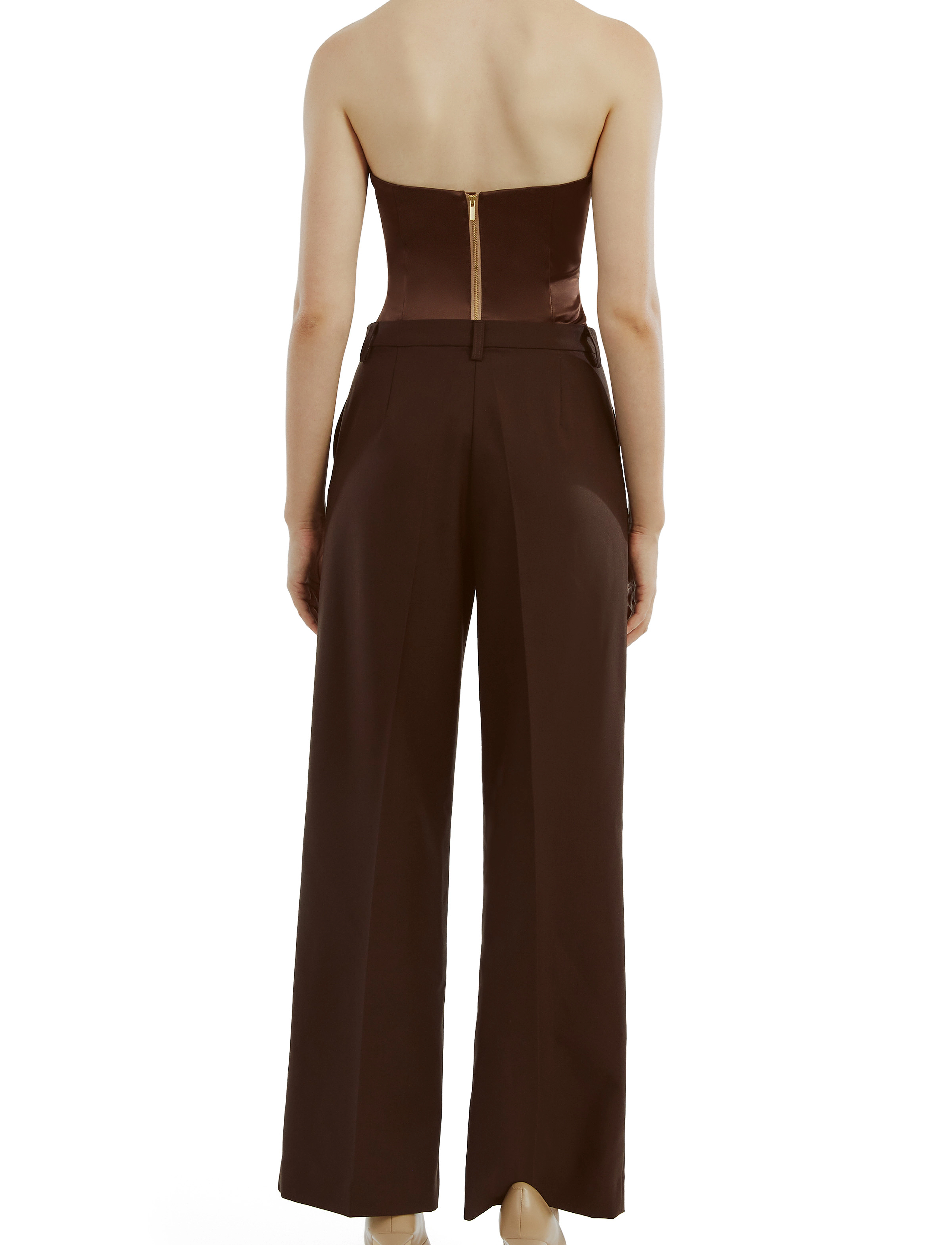 Bardot - CALLISTA PANT - dark choco - 4