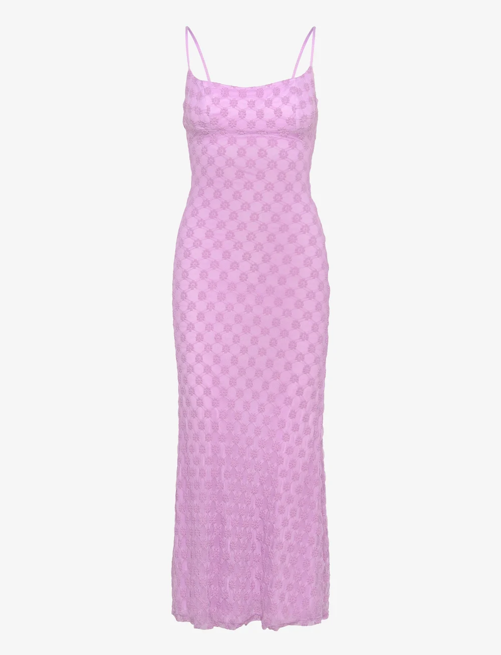 Bardot - ADONI MESH MIDI DRESS - fodralklänningar - lilac - 1