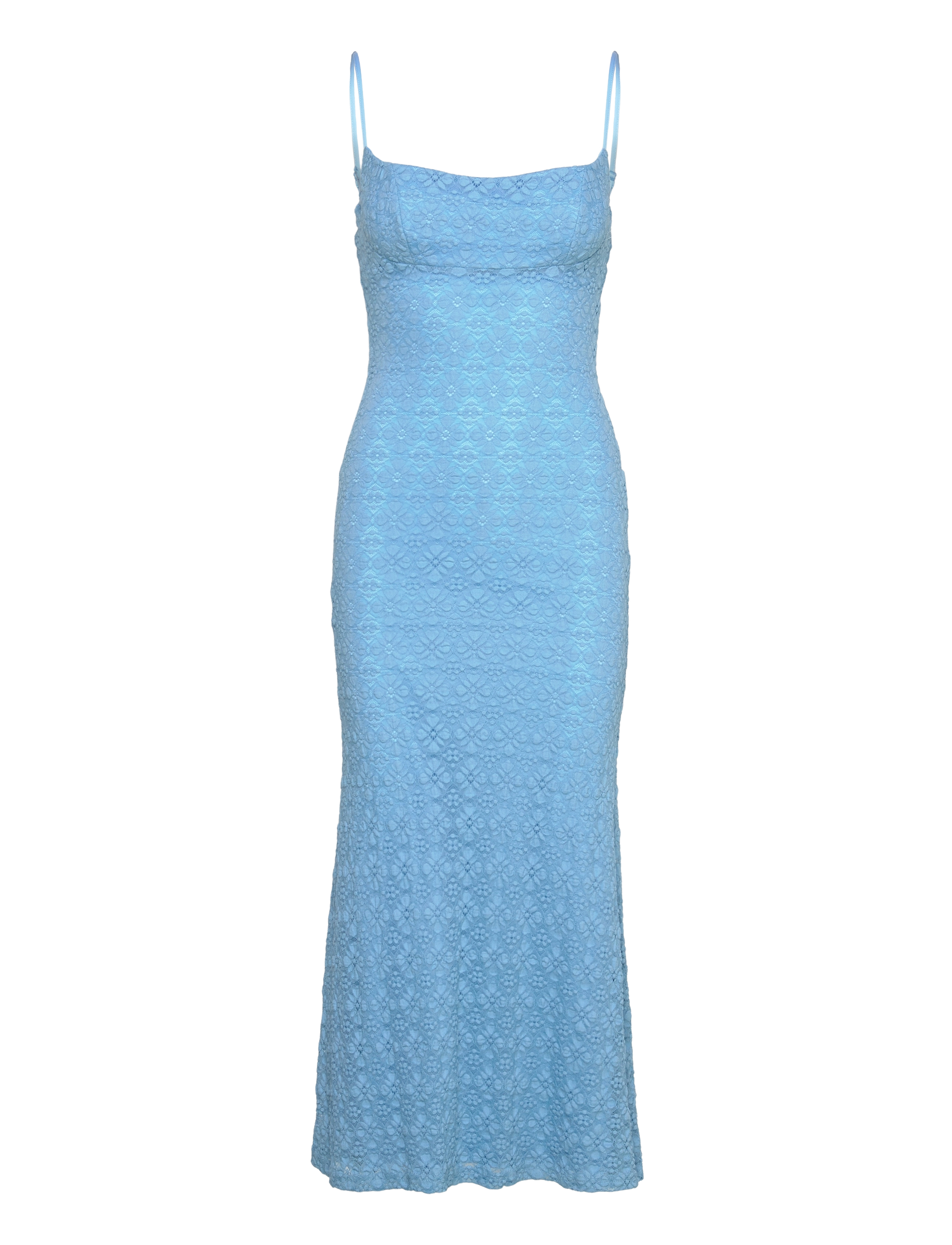Bardot - ADONI MESH MIDI DRESS - mid blue - 1
