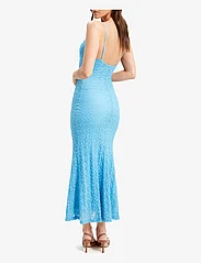 Bardot - ADONI MESH MIDI DRESS - slip dresses - mid blue - 4