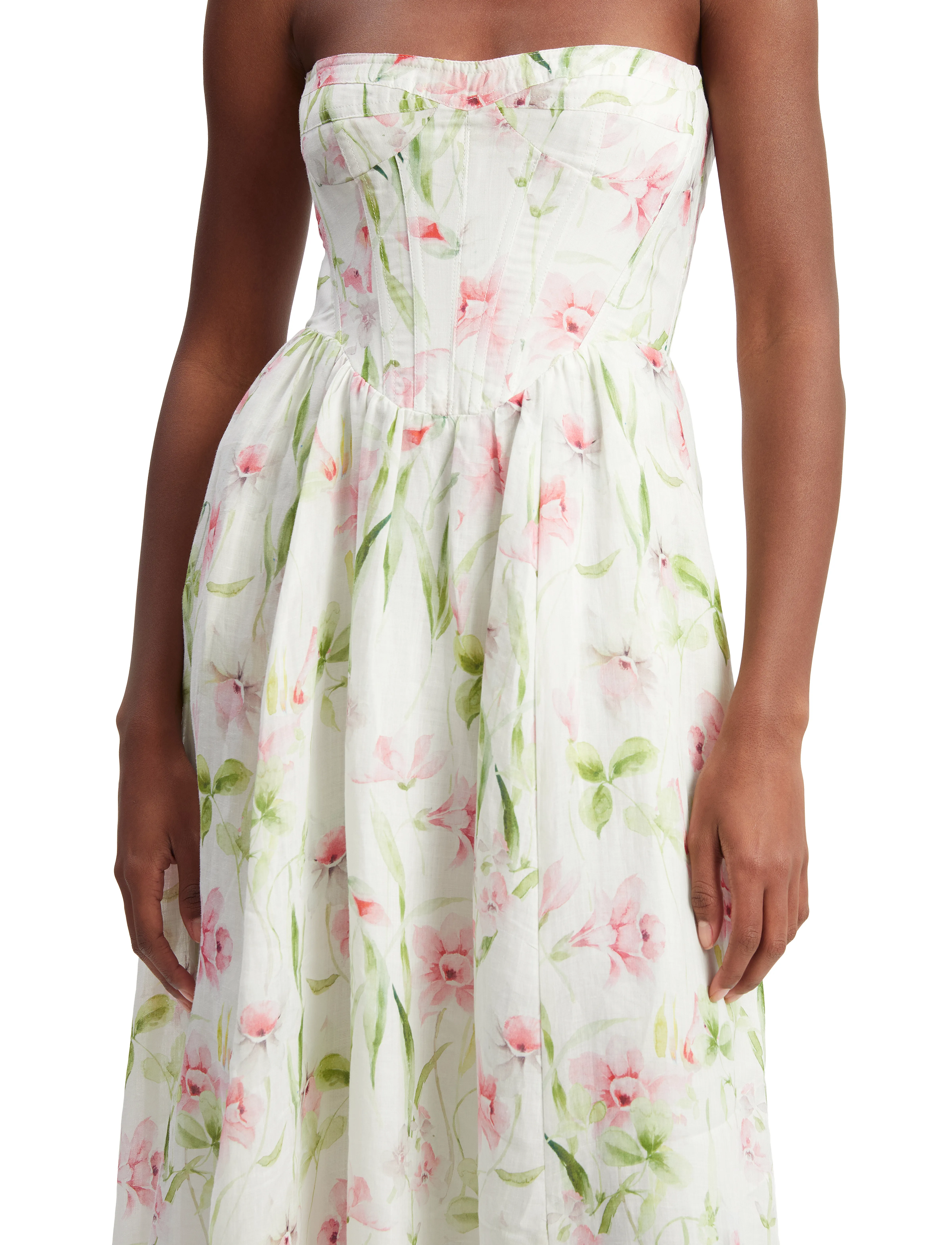 Lola Corset Midi Dress 3
