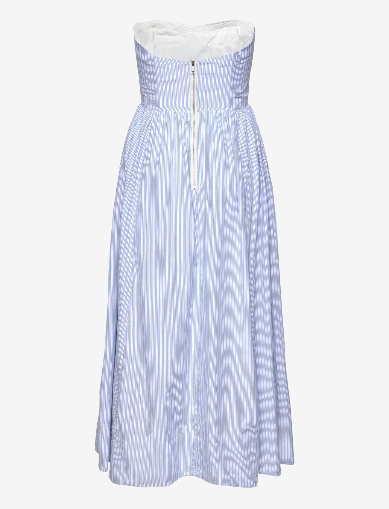 Bardot - LOLA CORSET STRIPE MIDI DRESS - blue strip - 2