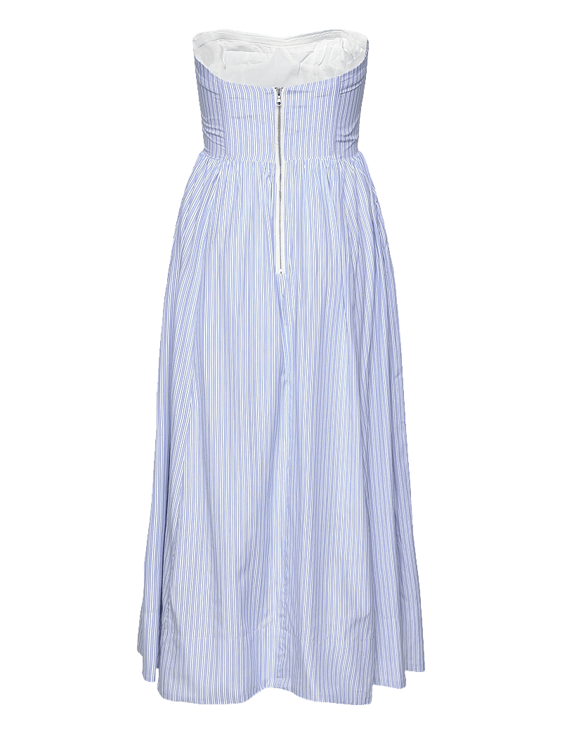 Bardot - LOLA CORSET STRIPE MIDI DRESS - blue strip - 2
