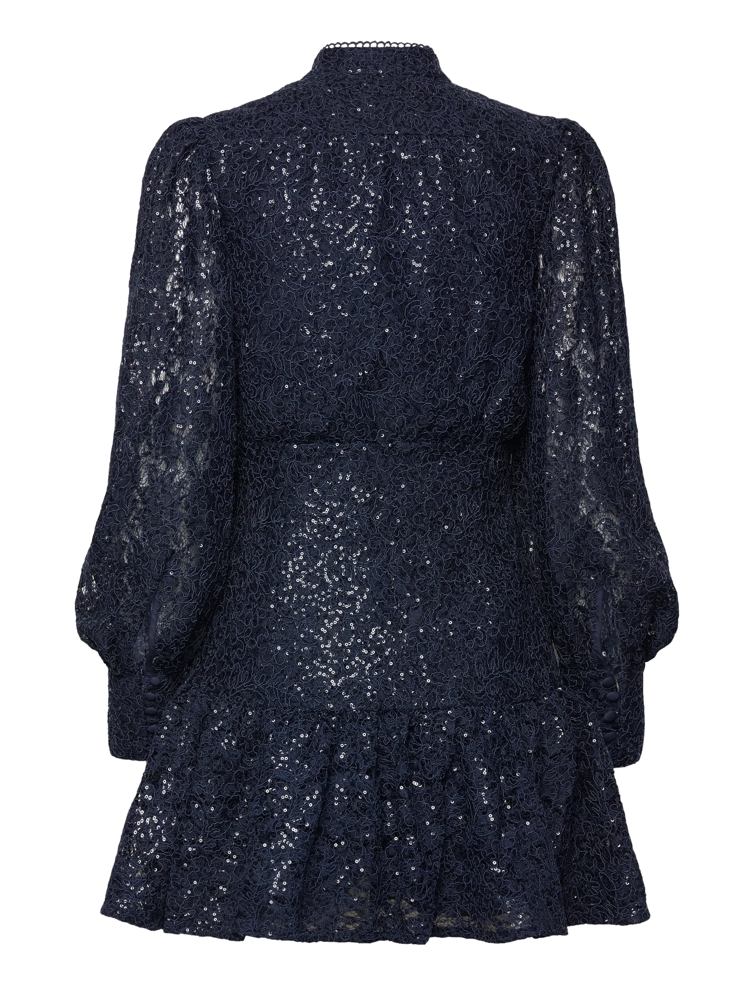 Bardot - REMY LACE MINI DRESS - kokteilikleidid - navy - 2