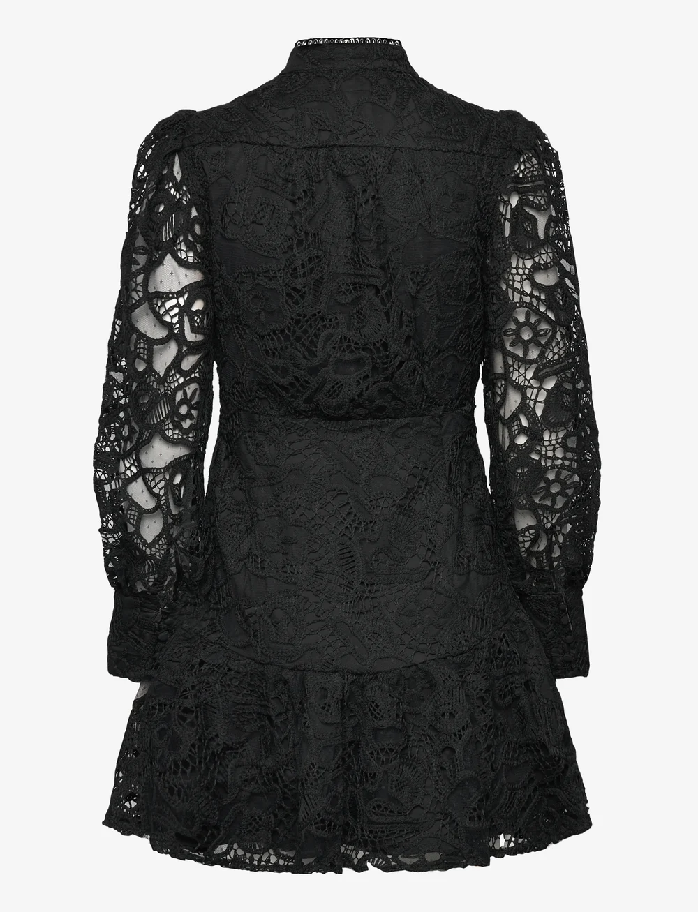 Bardot - REMY EMBROIDERED MINI DRESS - spitzenkleider - black - 1