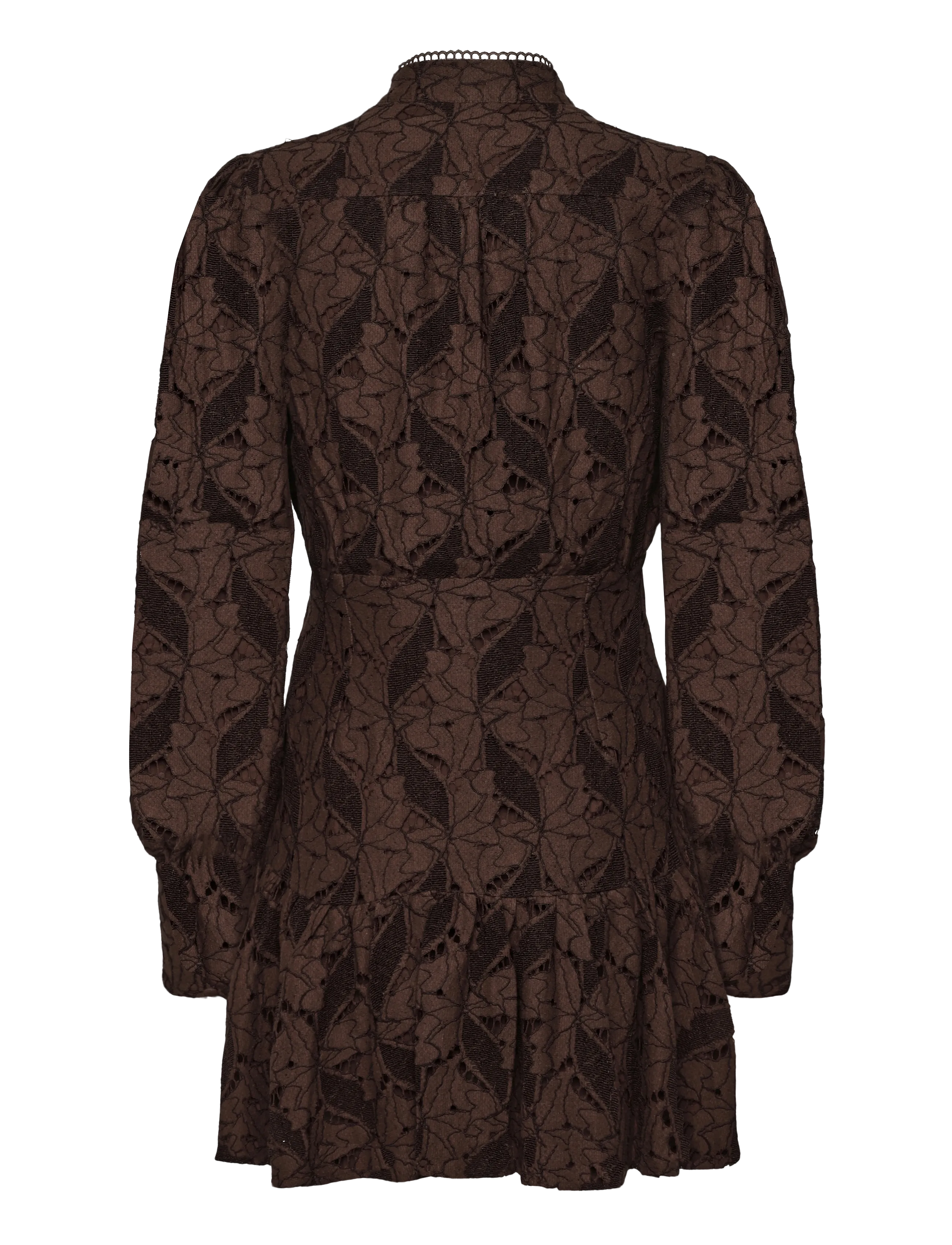 Bardot - REMY MINI LACE DRESS - chocolate - 2