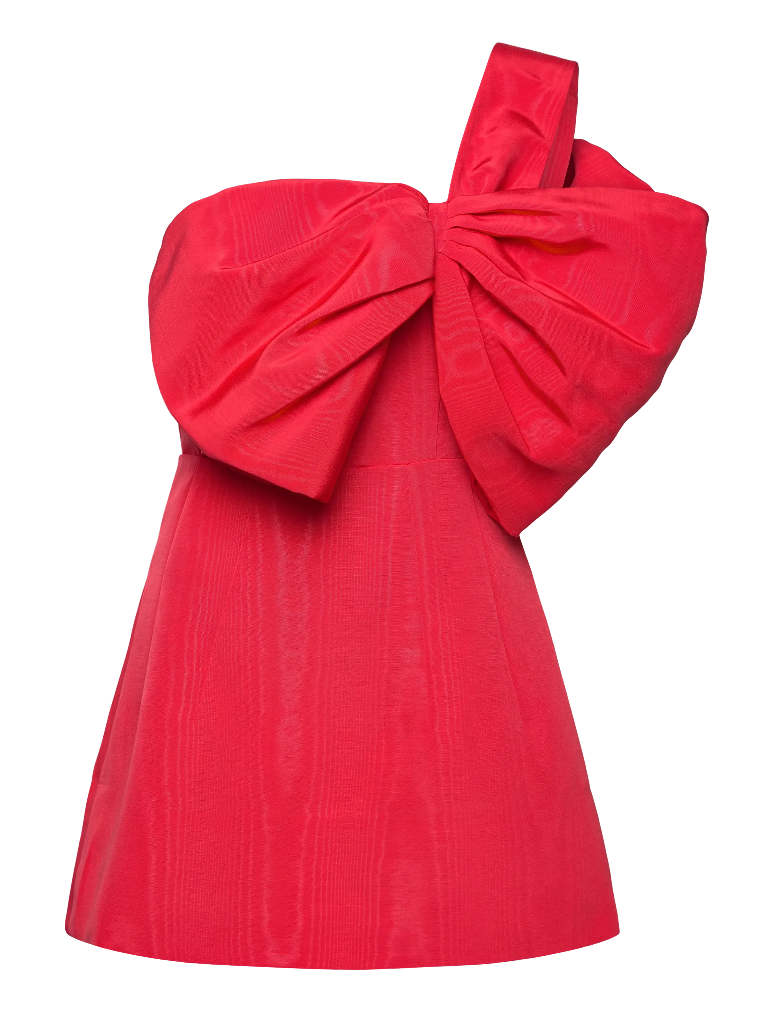 Bardot BELLA BOW MINI DRESS - Dresses - FIRE RED / red