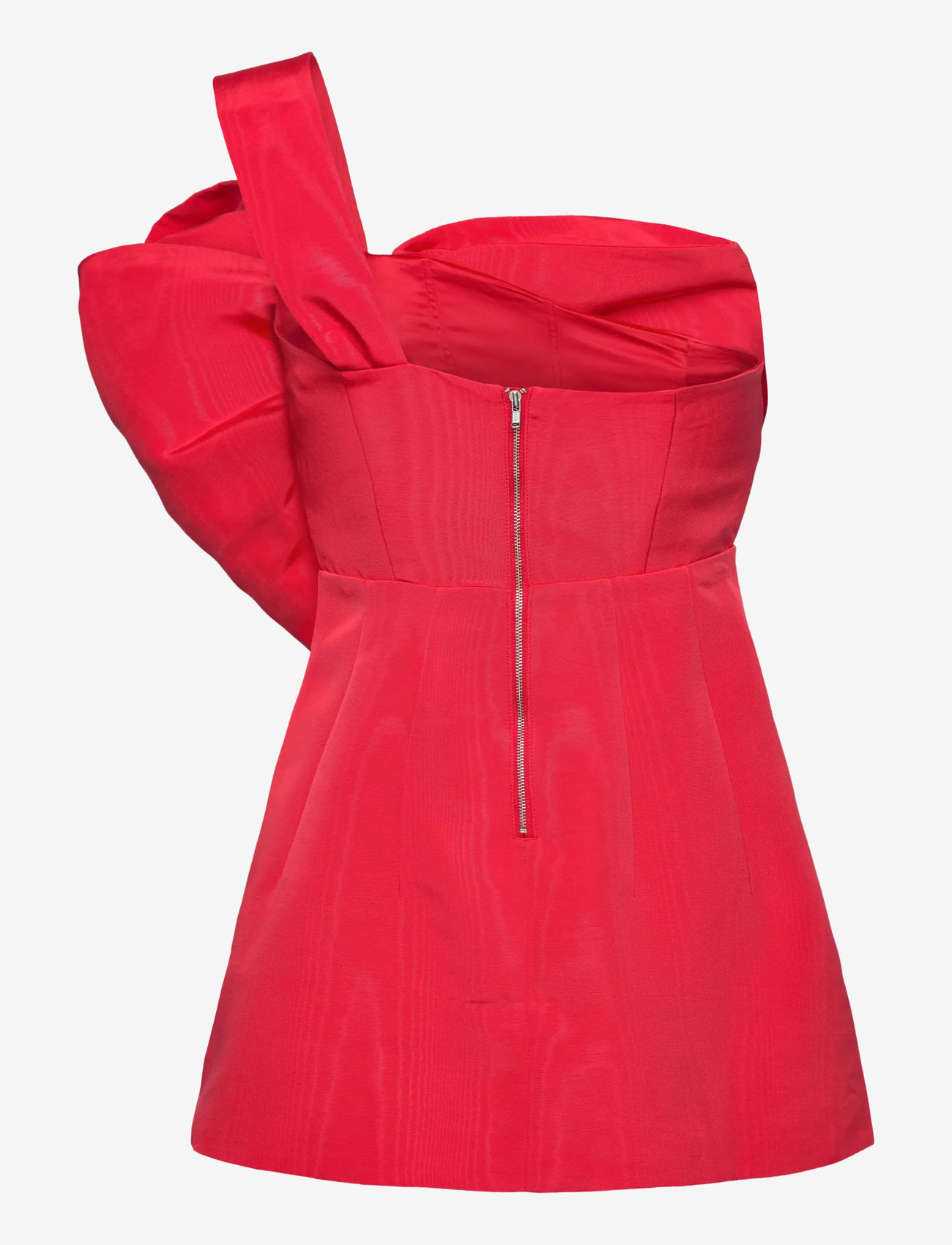 Bardot - BELLA BOW MINI DRESS - cocktailklänningar - fire red - 2